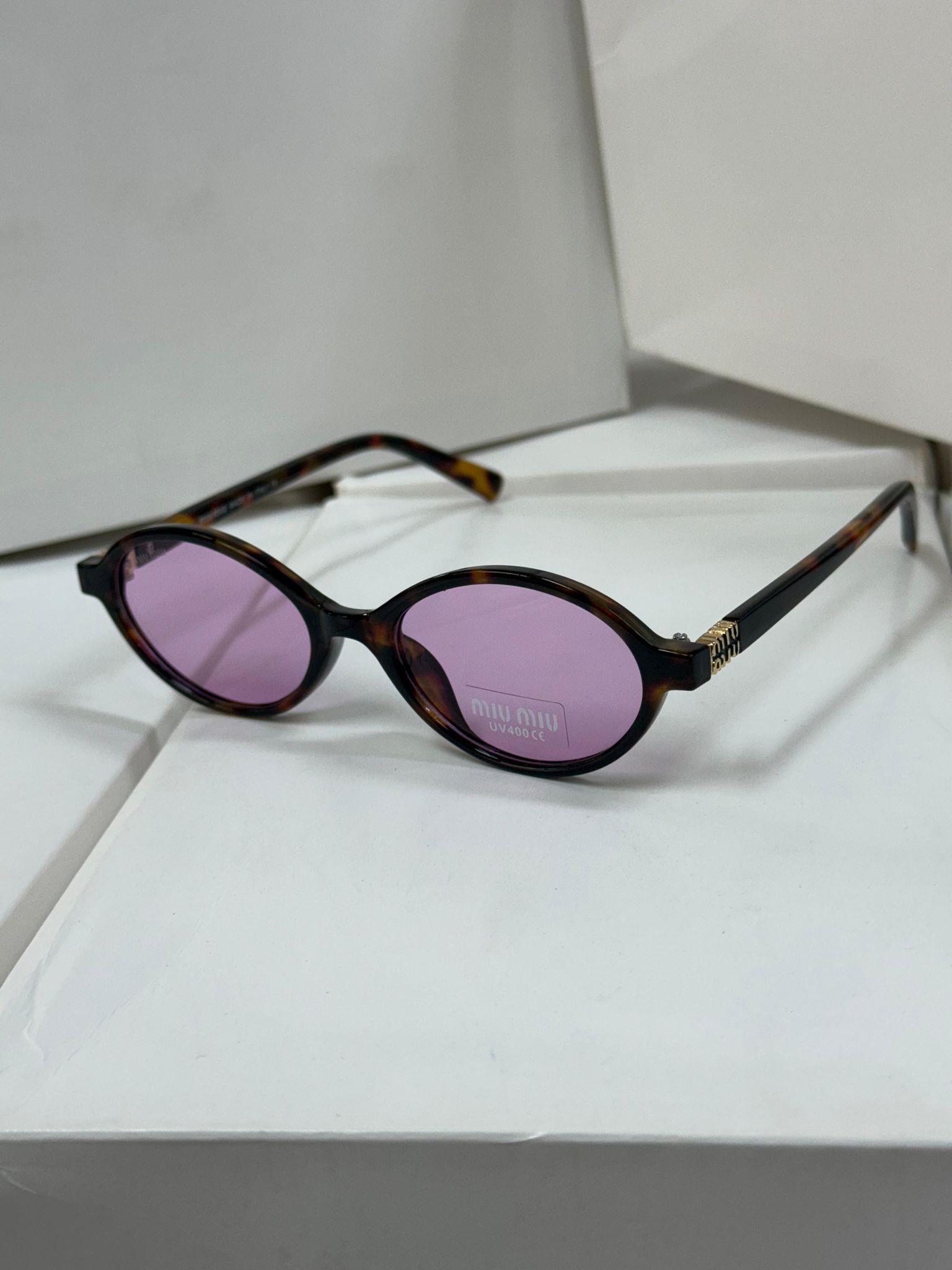 Kahve Çerçeve Pink Cam Sunglasses
