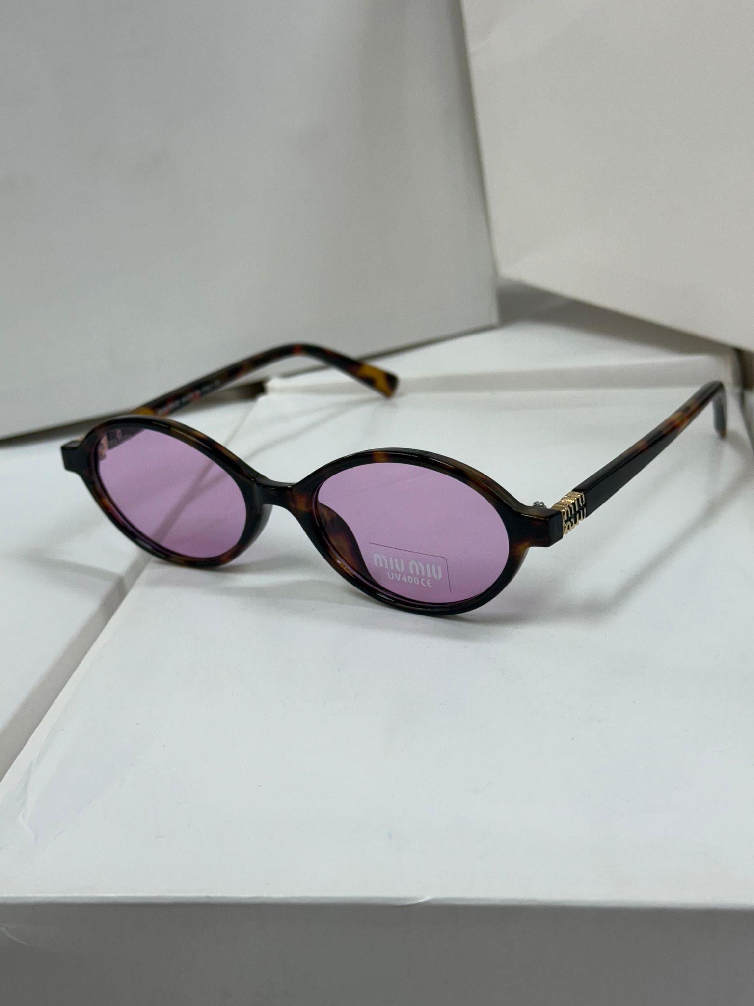 Kahve Çerçeve Pink Cam Sunglasses