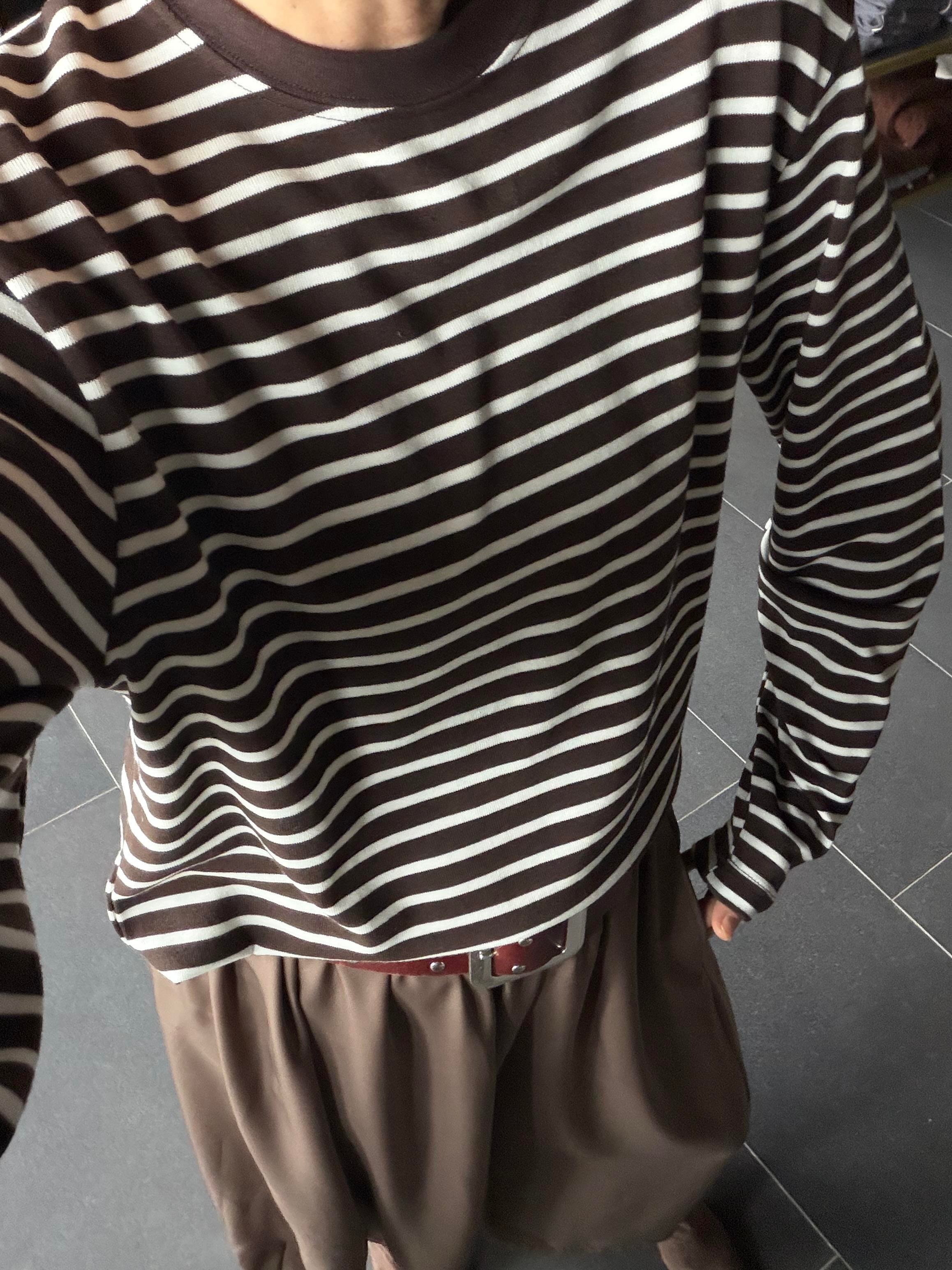 Kahve Çizgili Basic