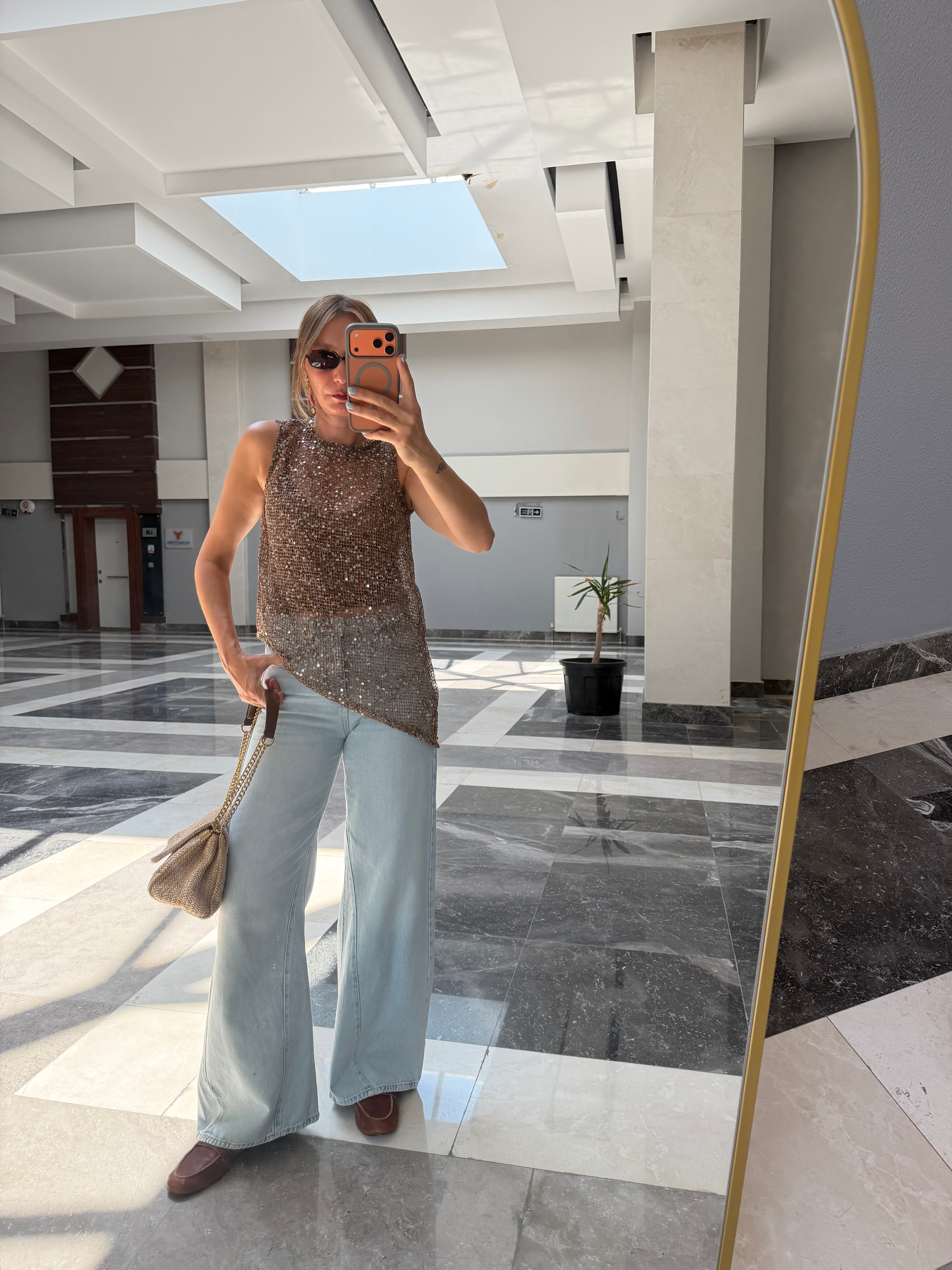 Kahve Zr Pullu İkili (Atlet) File Bluzz