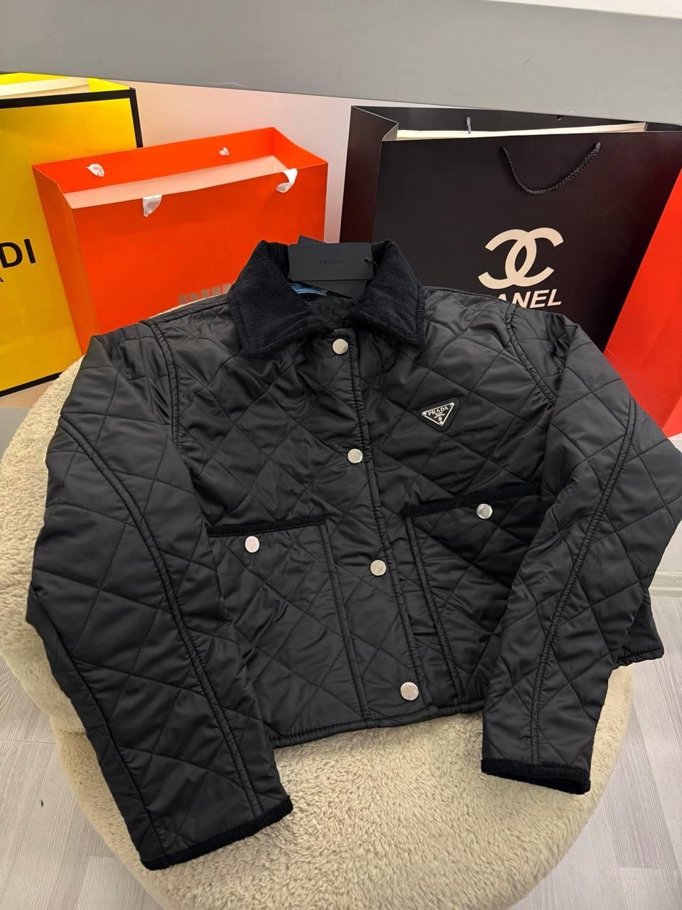 Kapitone Cropped Mont