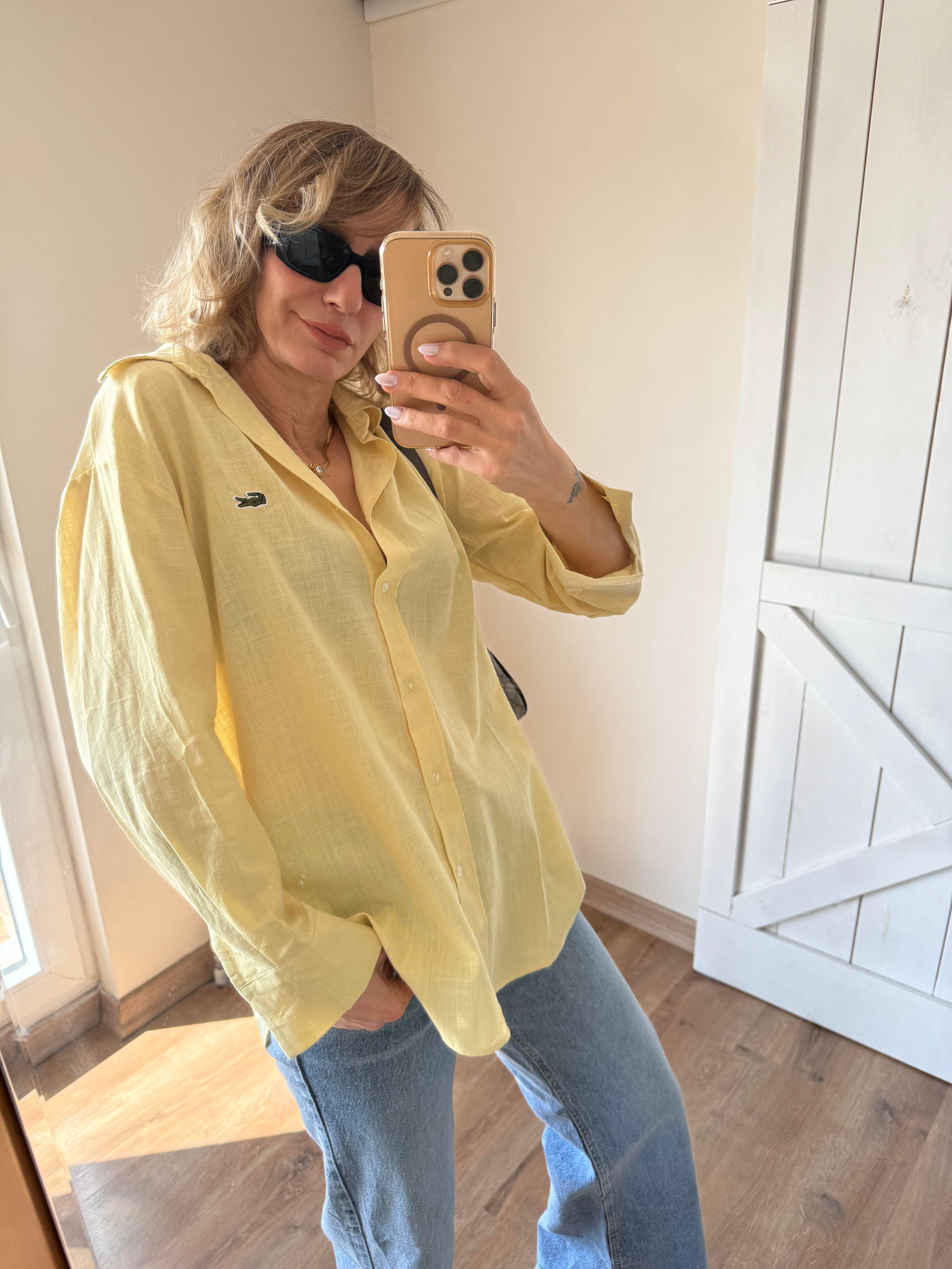 Keten Papatya Gömlek