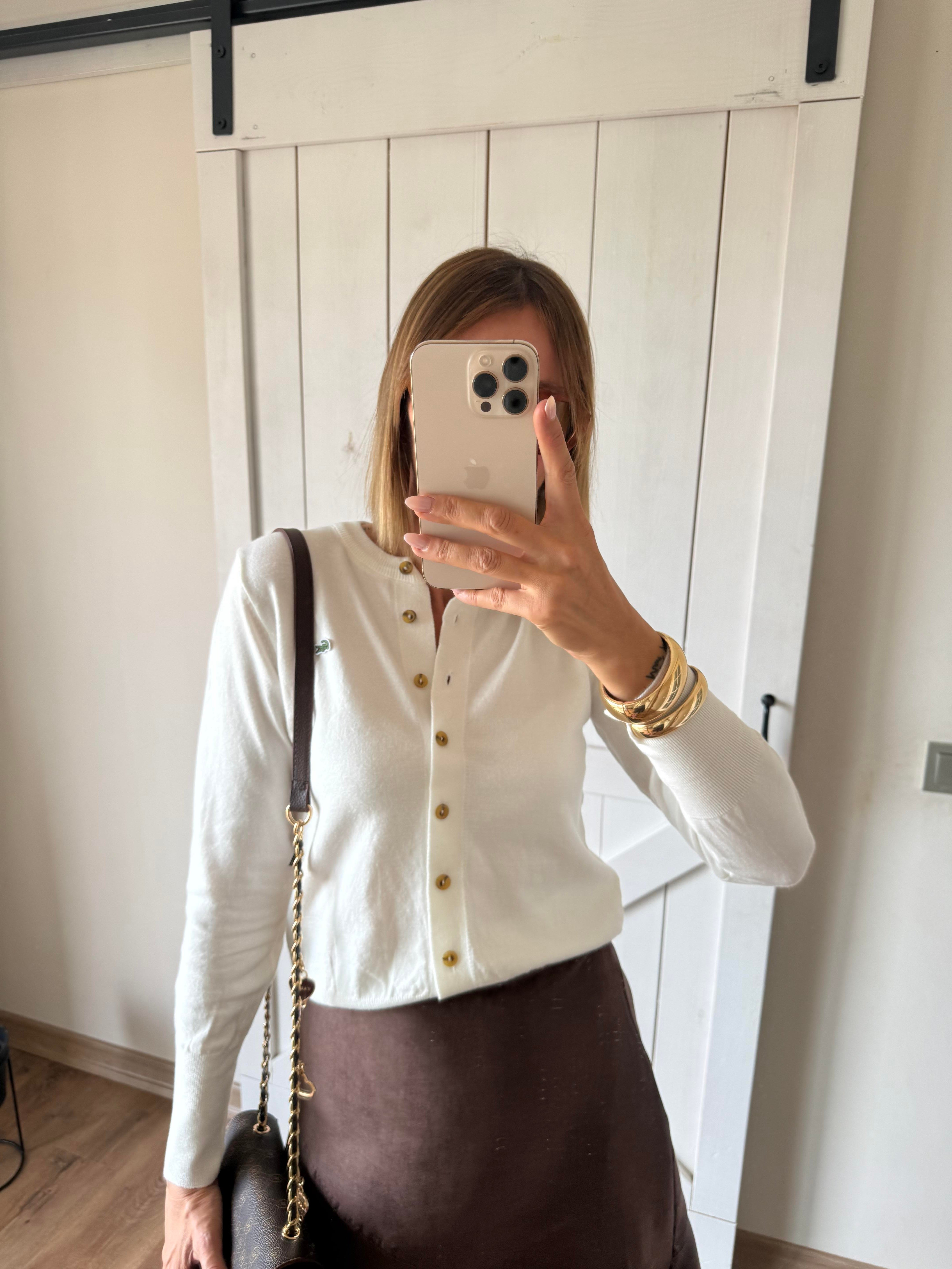 Kırık Beyaz Lcs Hırka