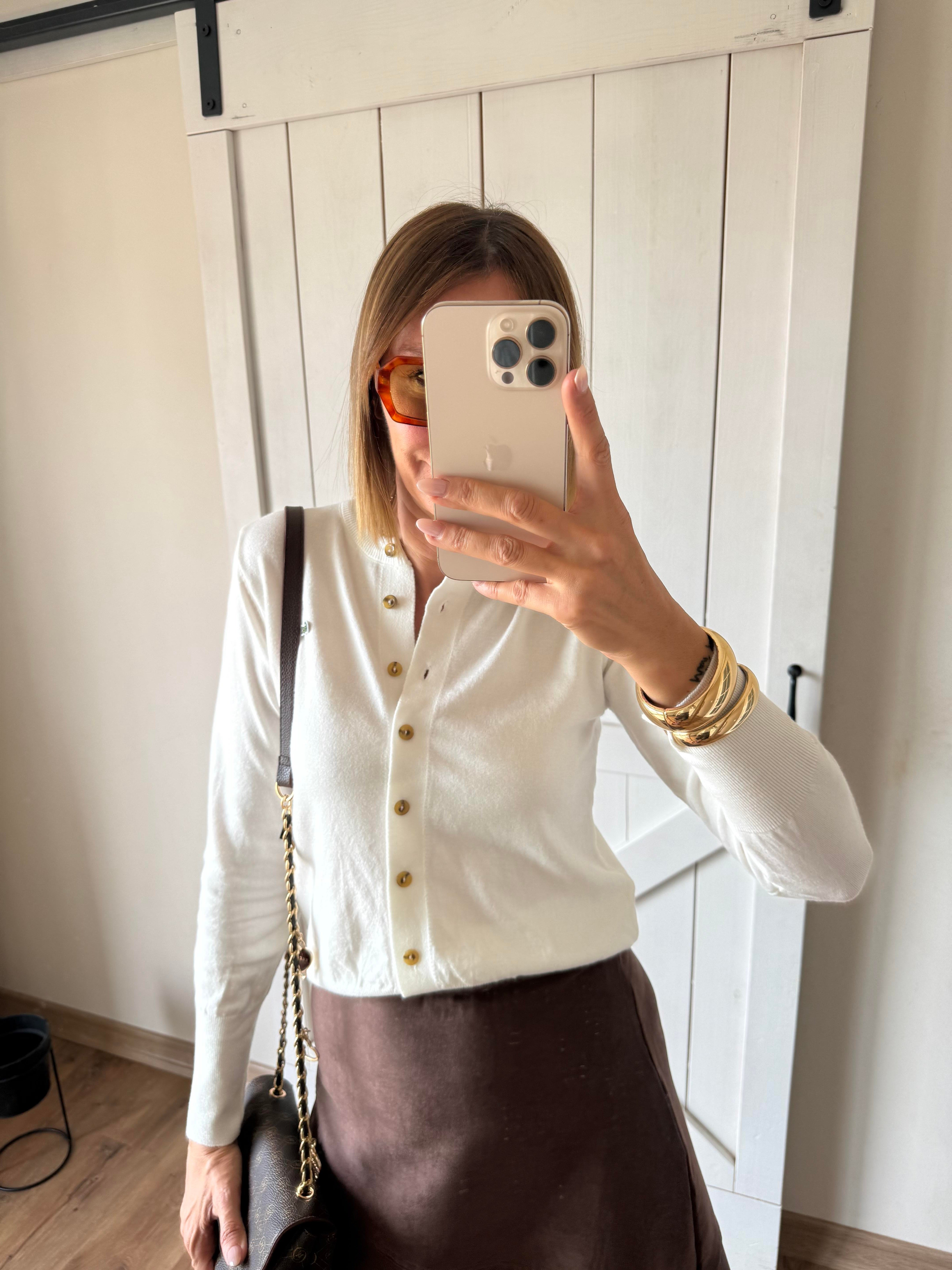 Kırık Beyaz Lcs Hırka