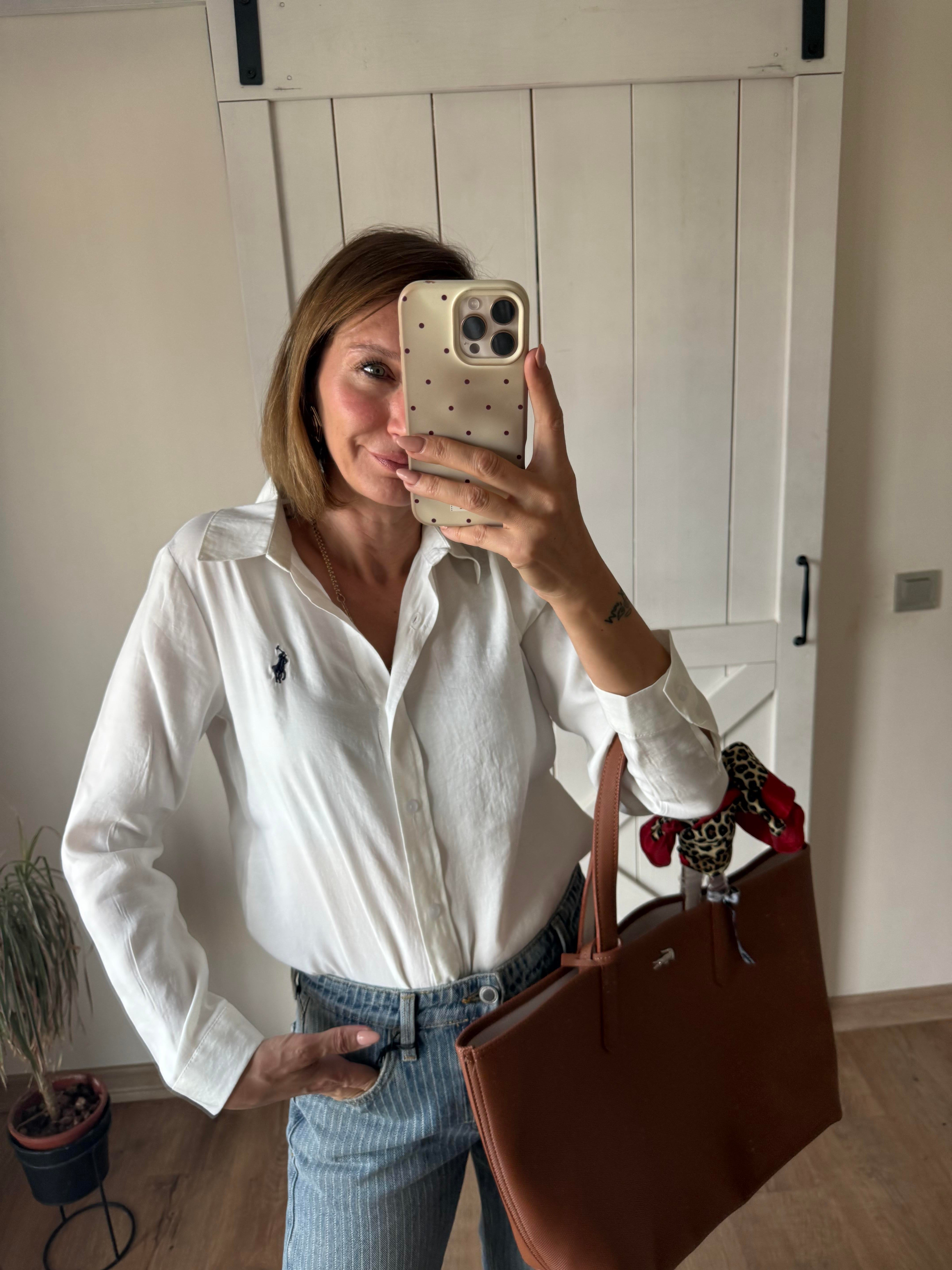 Kırık Beyaz Pre Gömlek