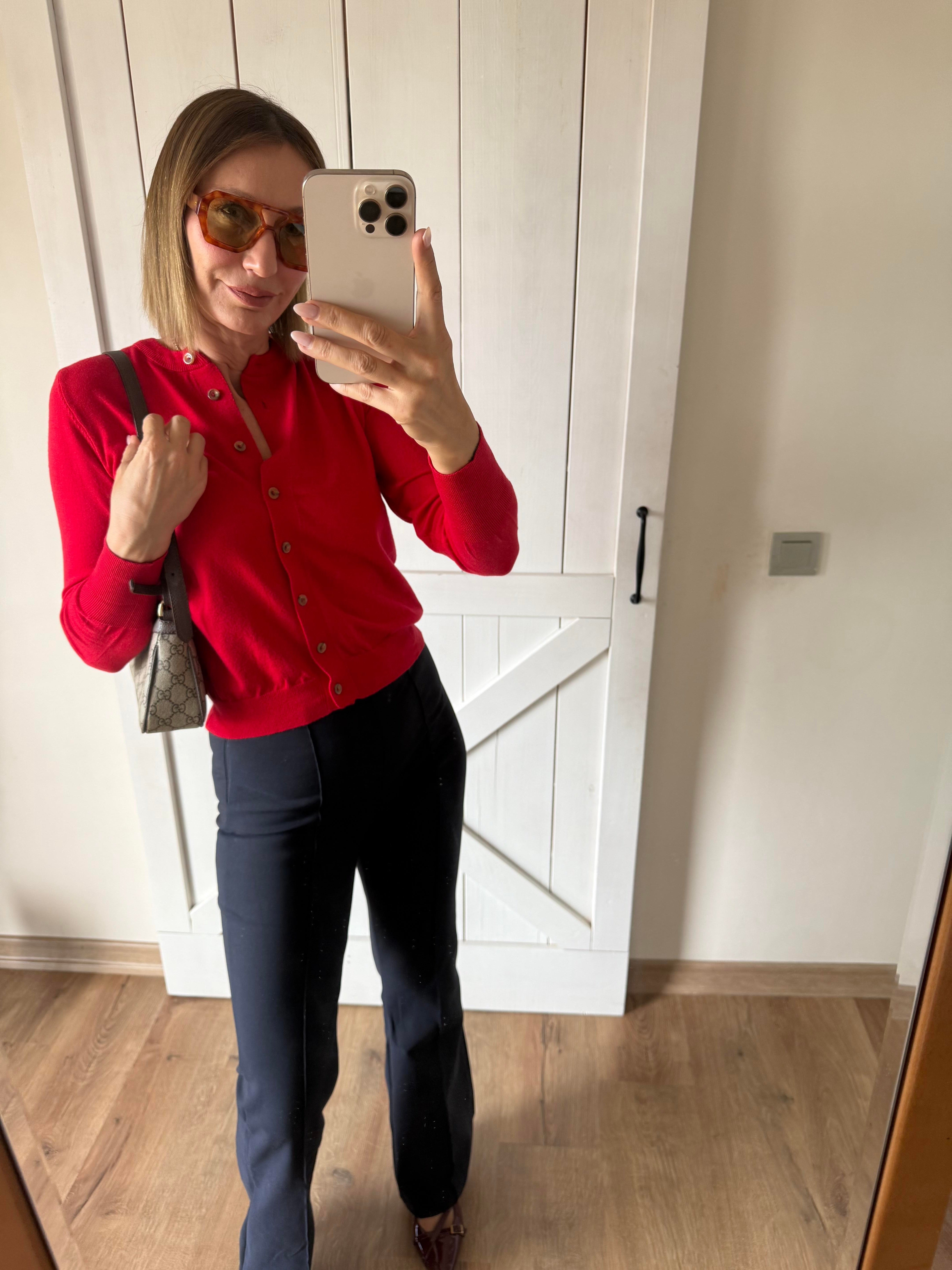 Kırmızı Lcs Yumoş Hırka