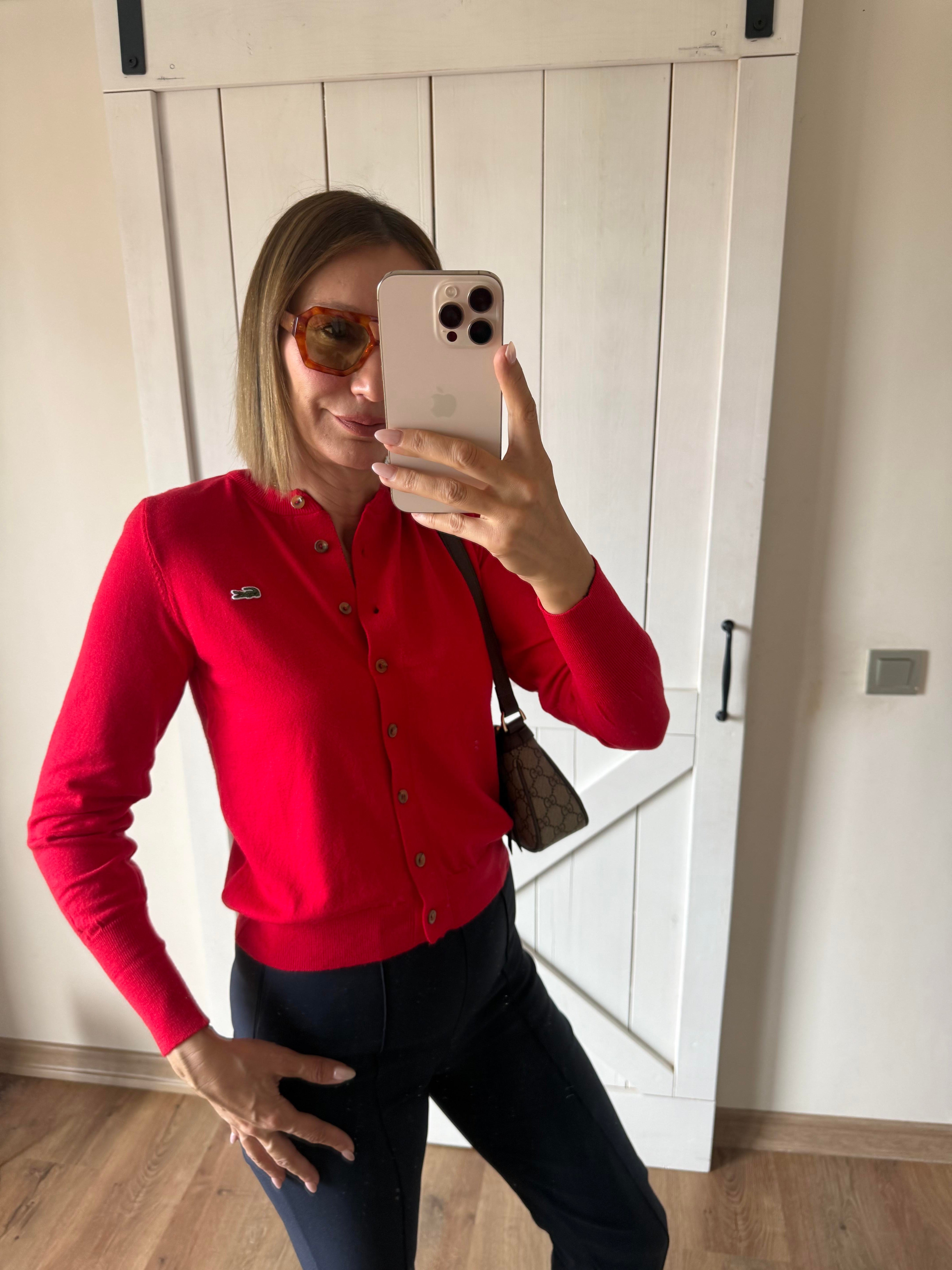 Kırmızı Lcs Yumoş Hırka