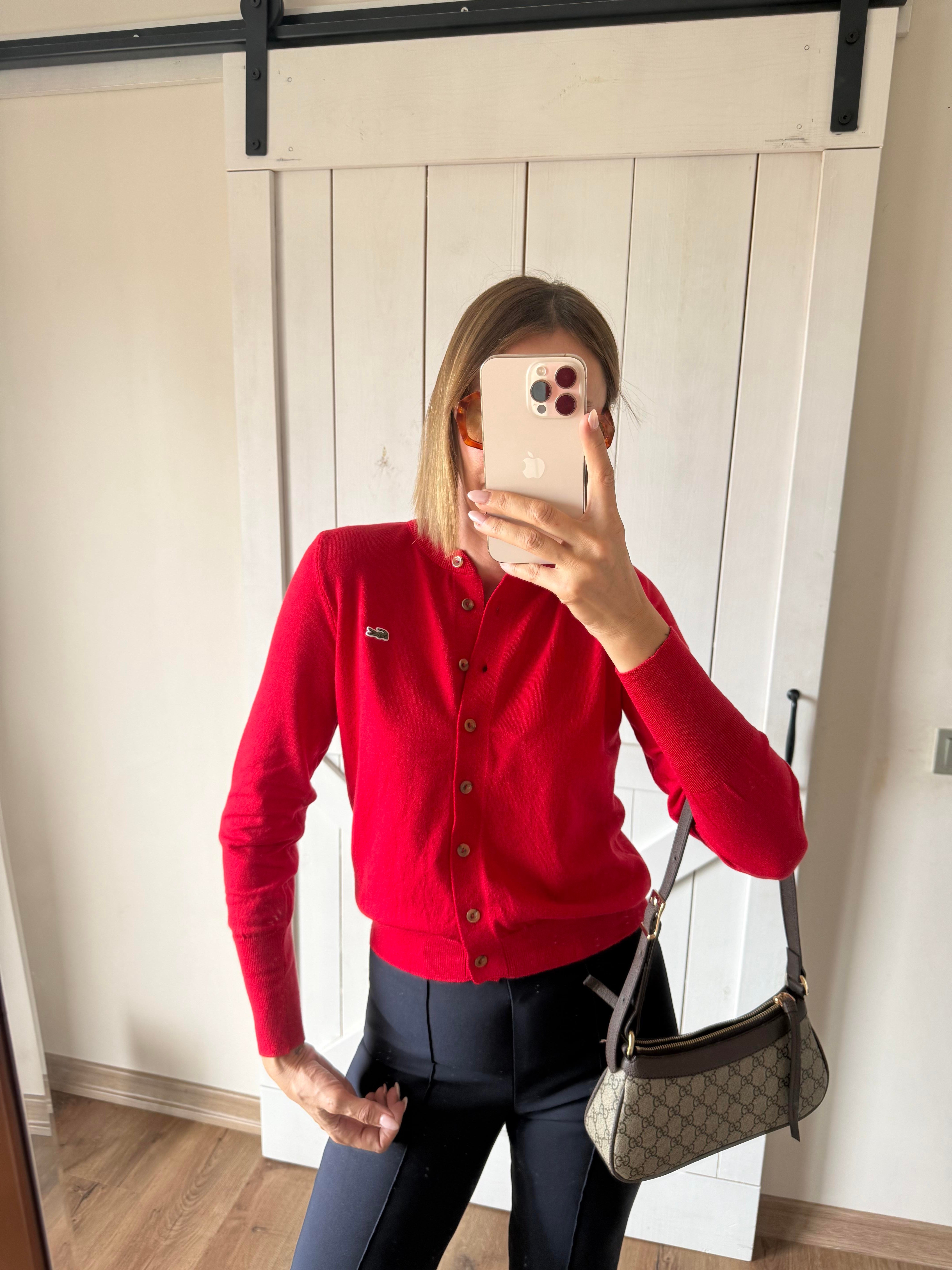 Kırmızı Lcs Yumoş Hırka