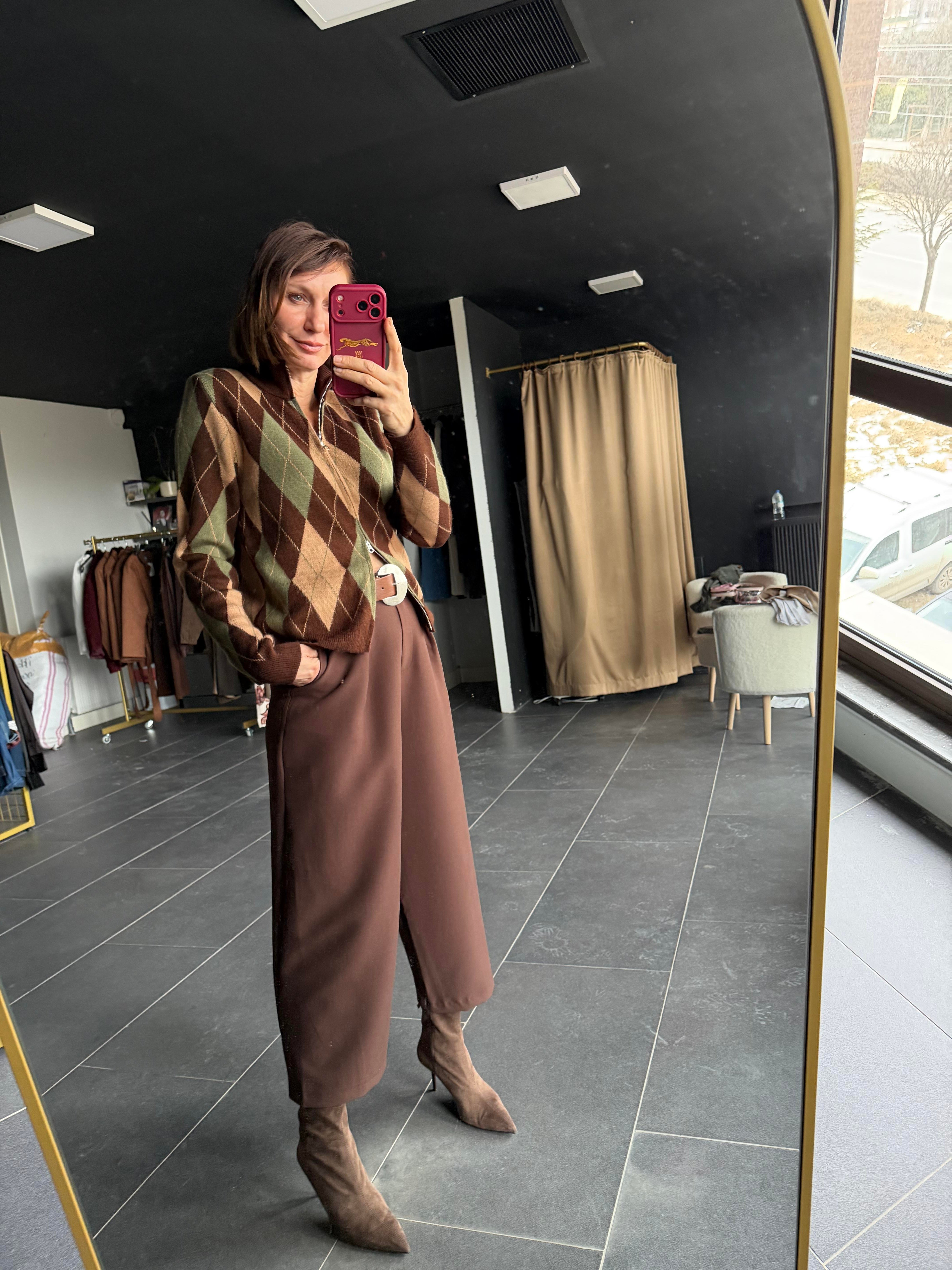 Kos Acı Kahve Pantolon