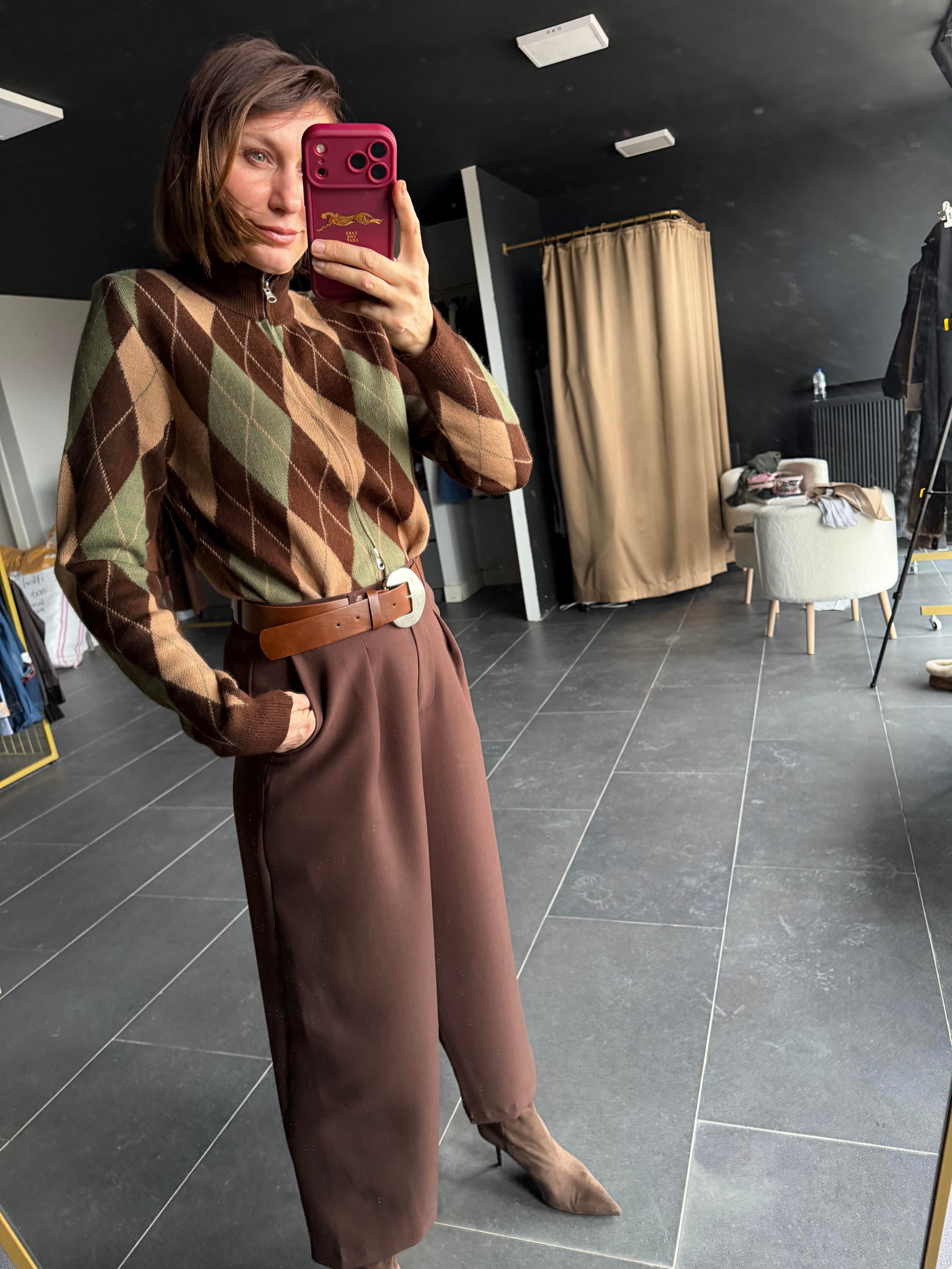 Kos Acı Kahve Pantolon