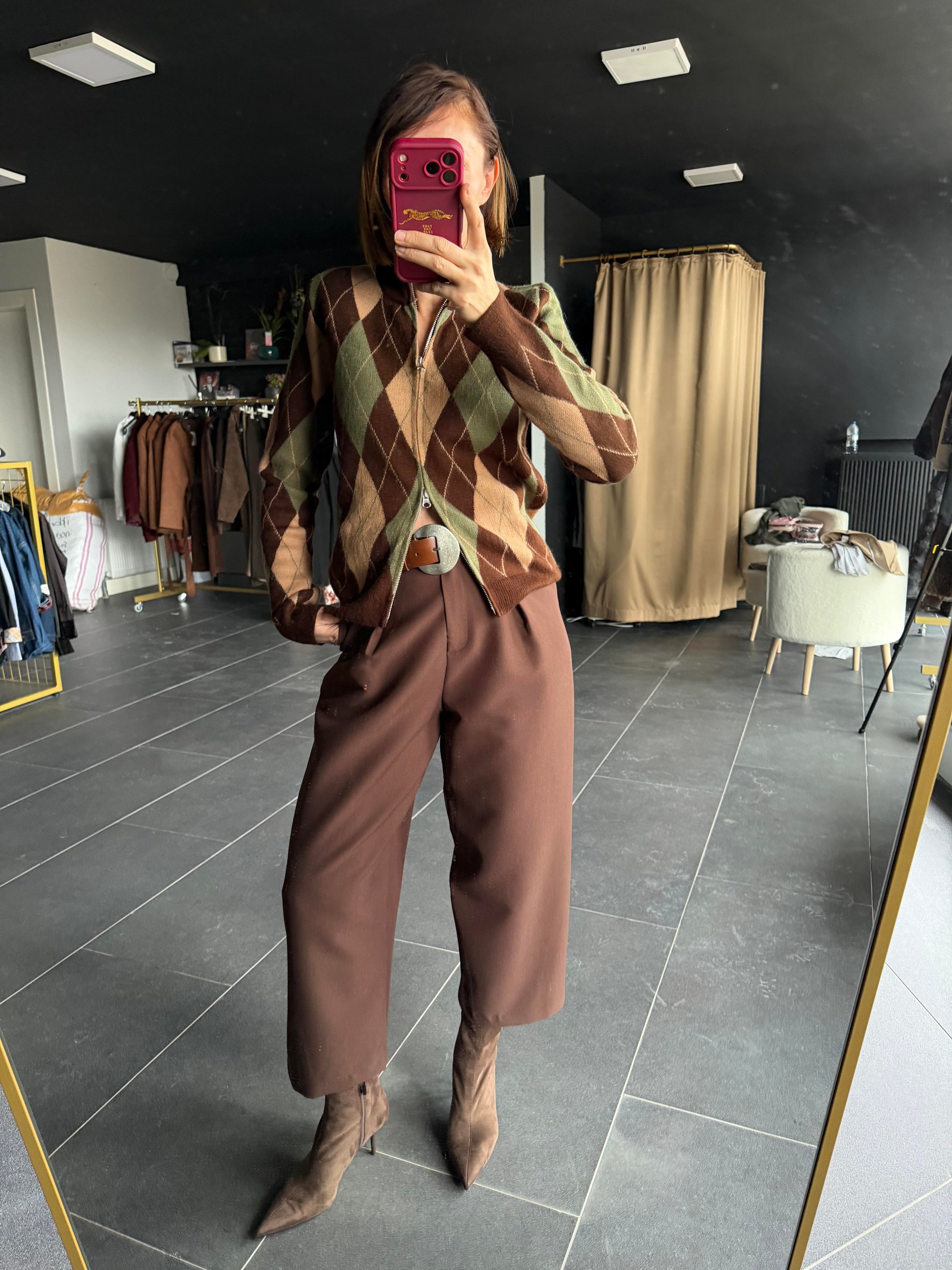 Kos Acı Kahve Pantolon