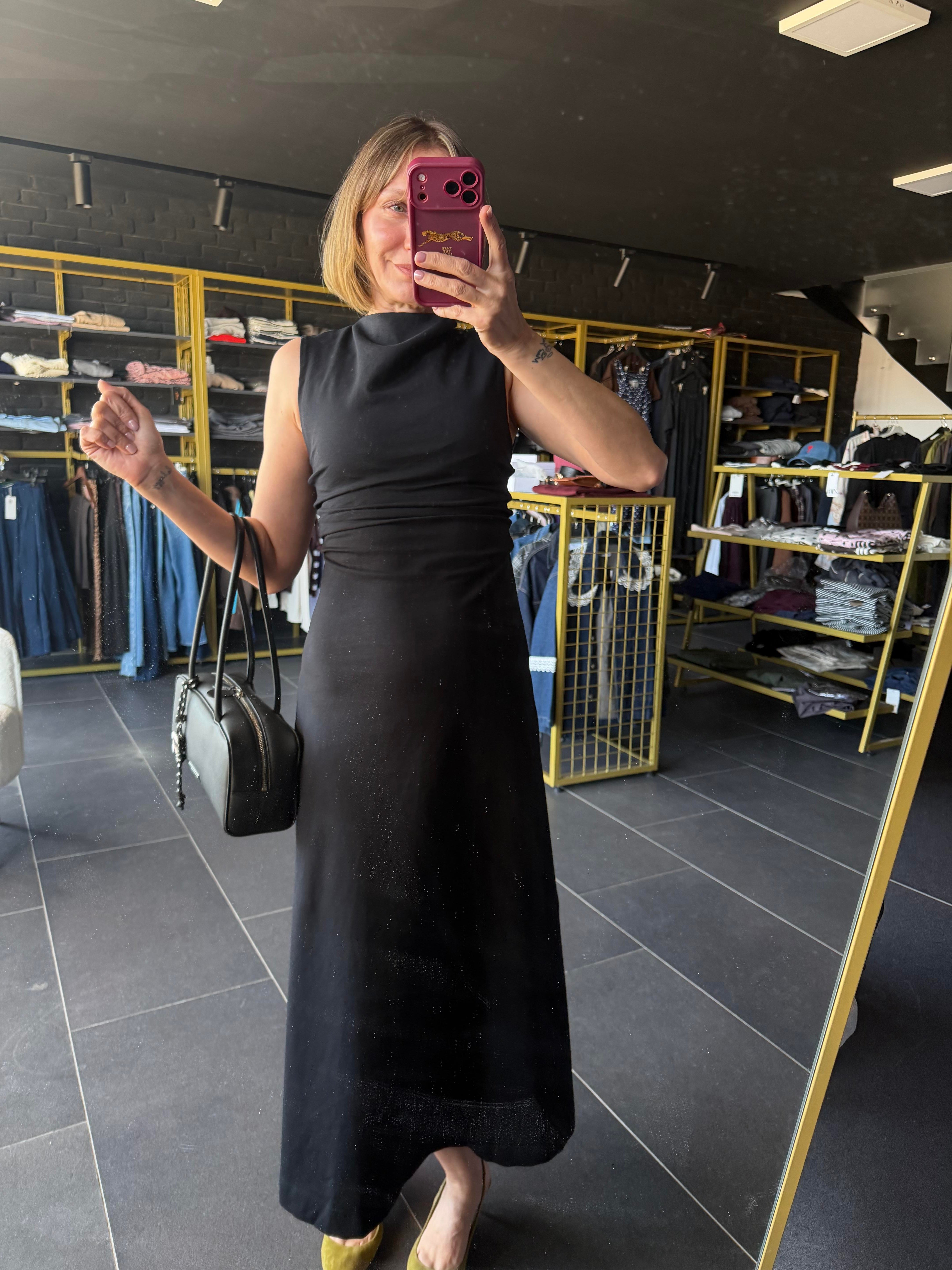 Kos Belden Drapeli  Elbise