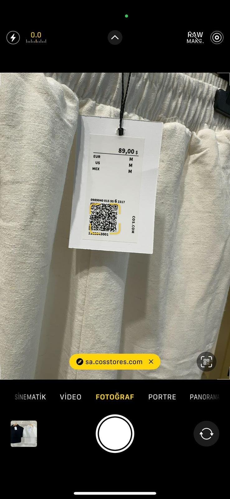 Kos Keten Şort Gömlek Takım