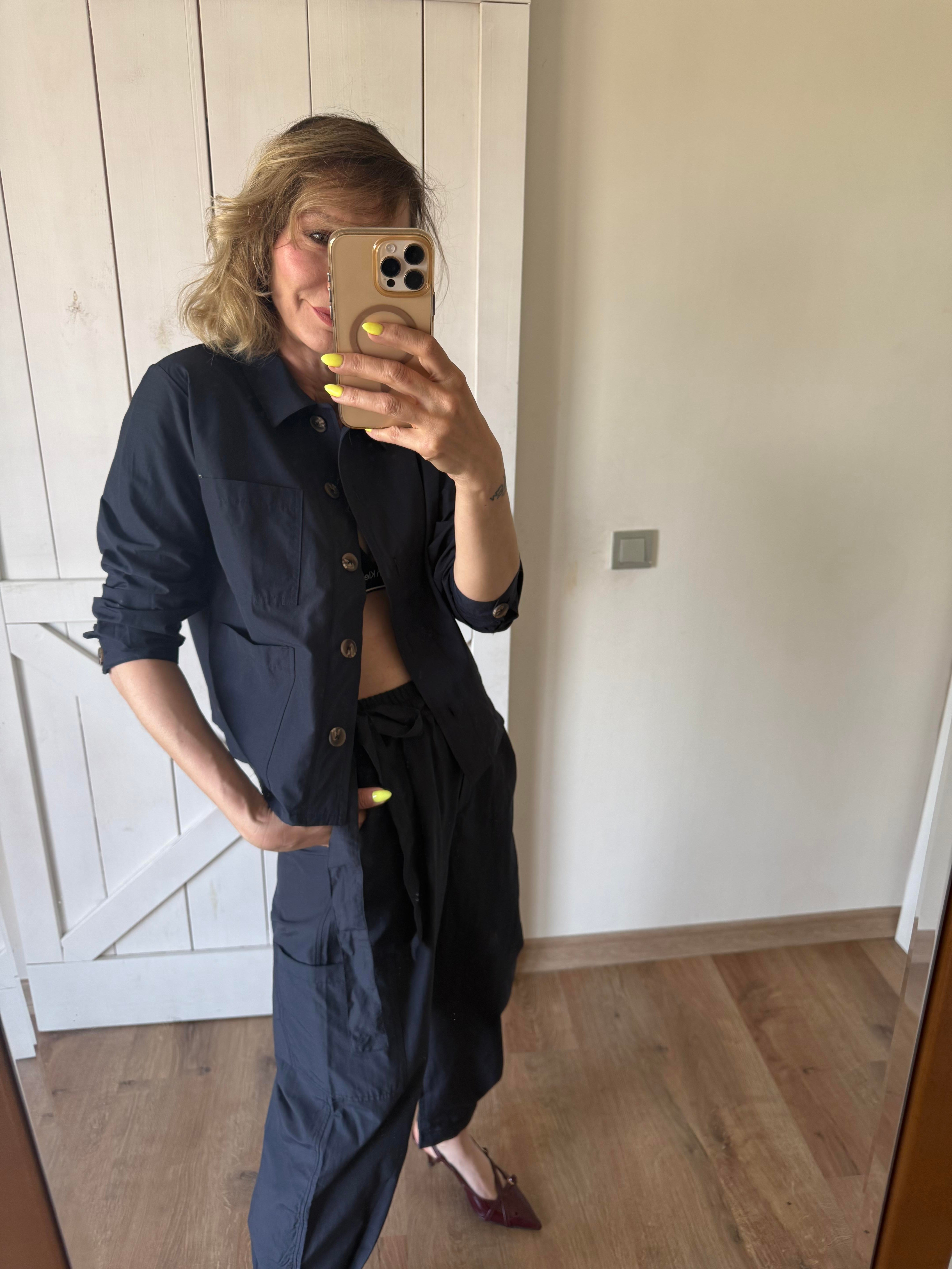 Kos Lacivert Pantolon Gömlek Takım