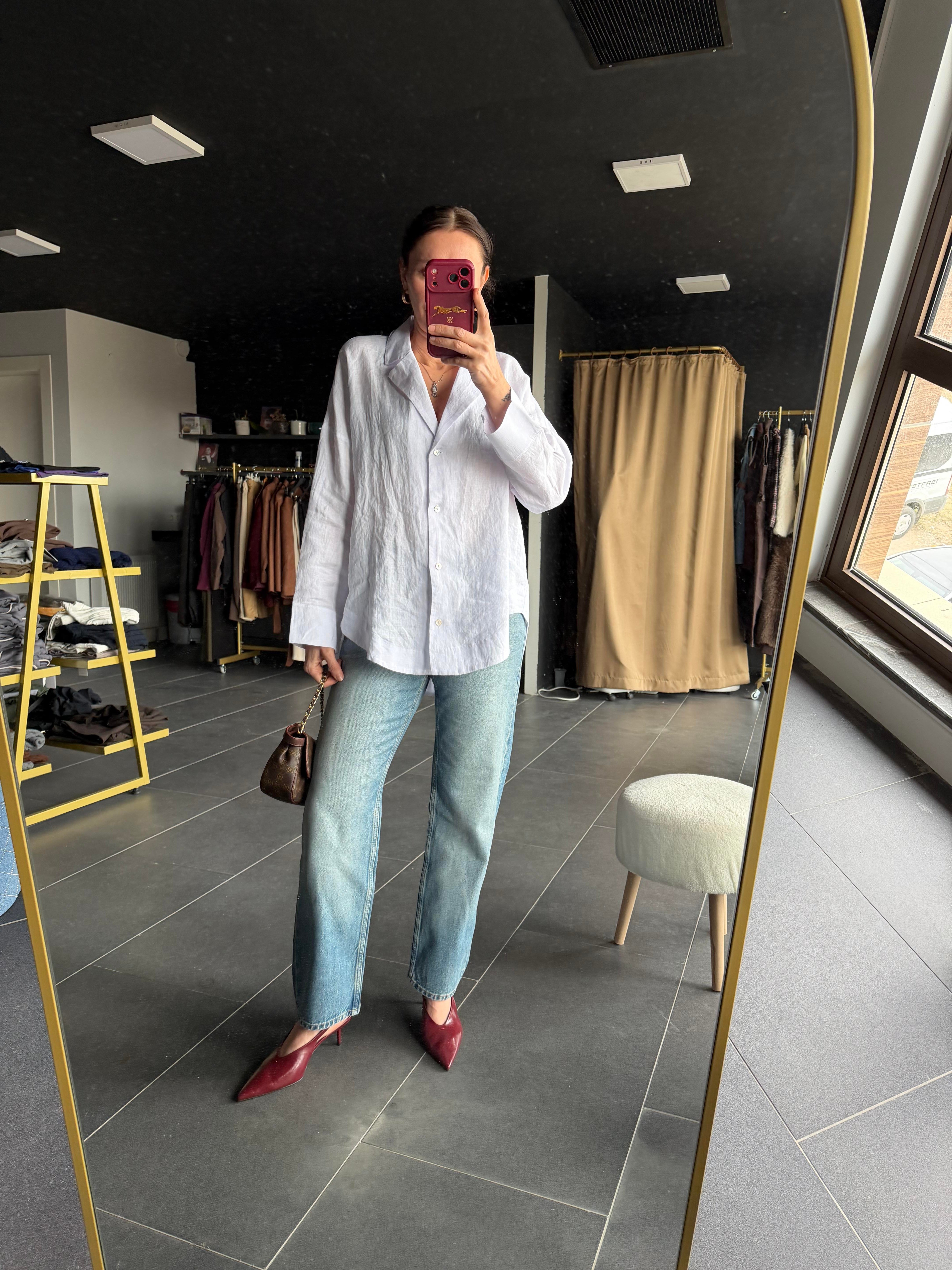 Kos Premium Keten Gömlek