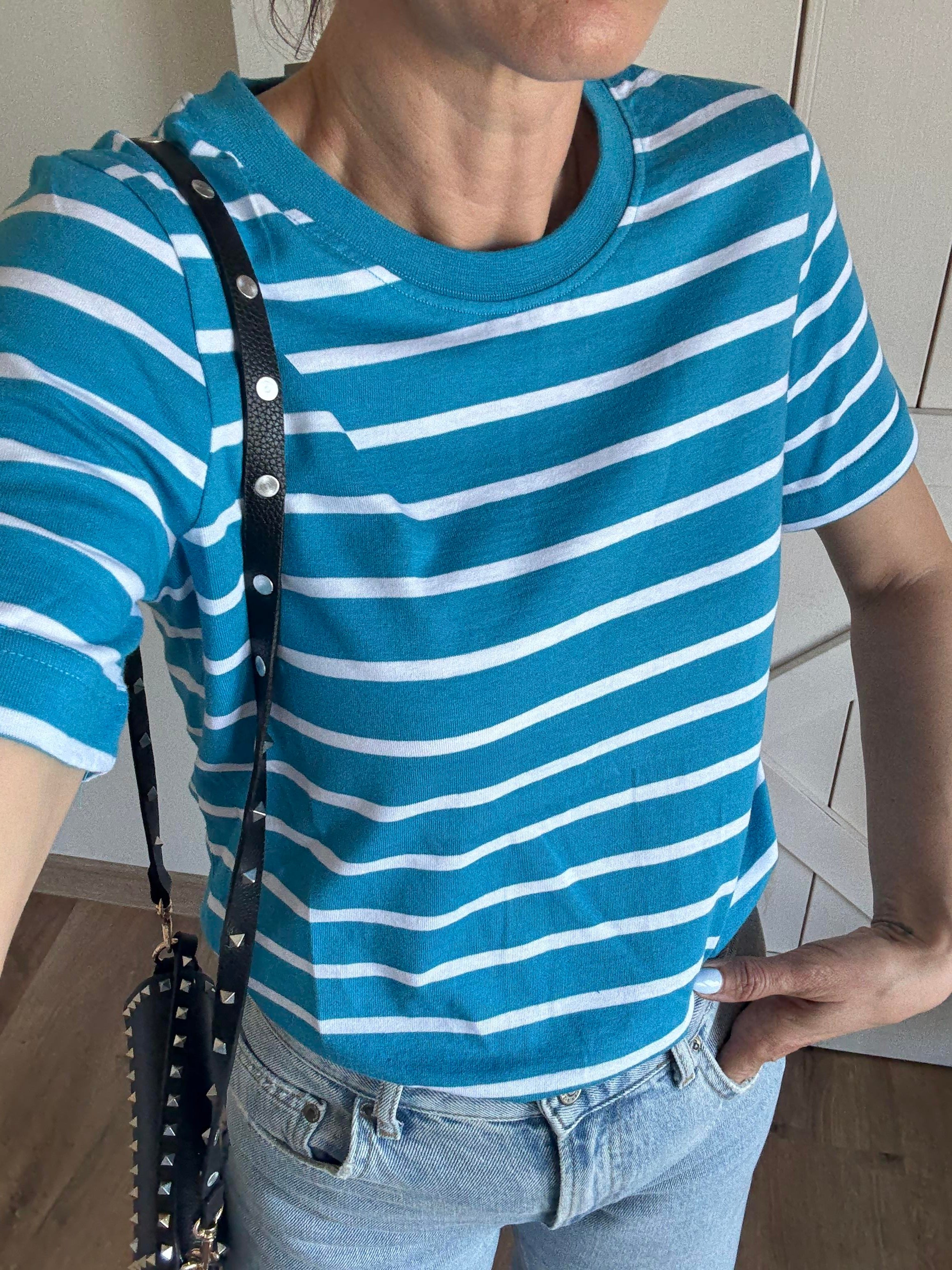 Koss Mavi Çizgili Tshirt