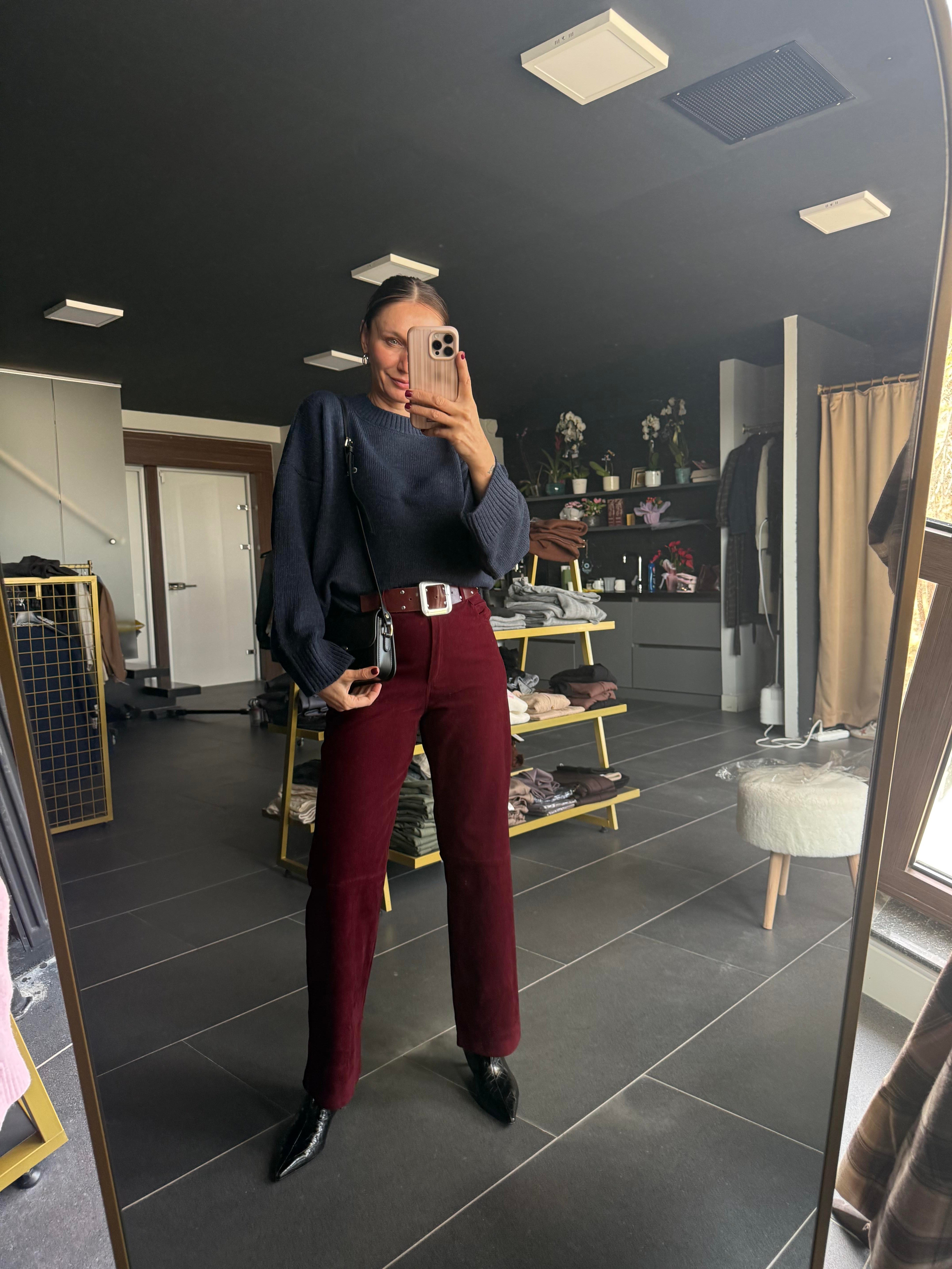 Lacivert Basic Kazak