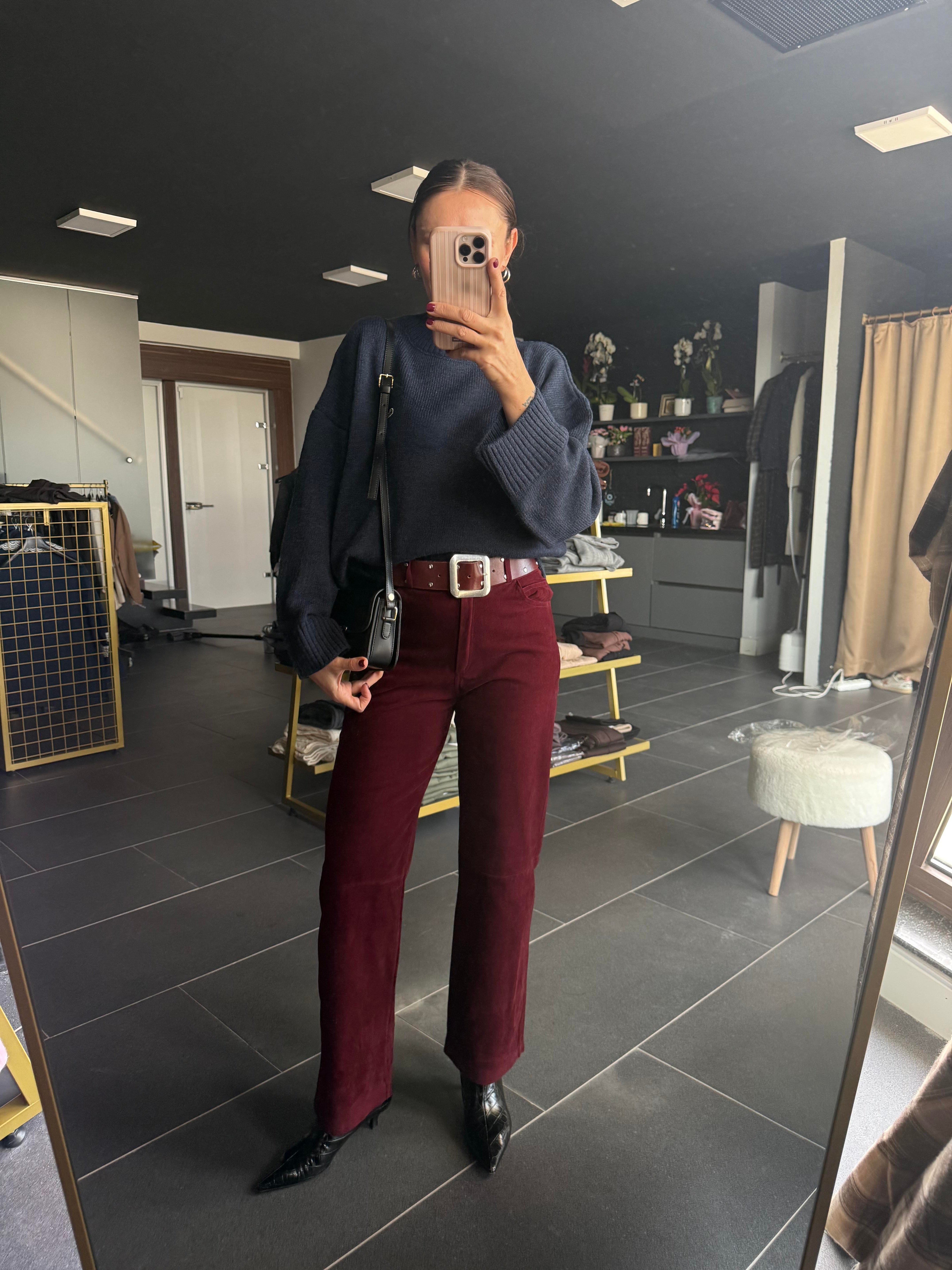 Lacivert Basic Kazak