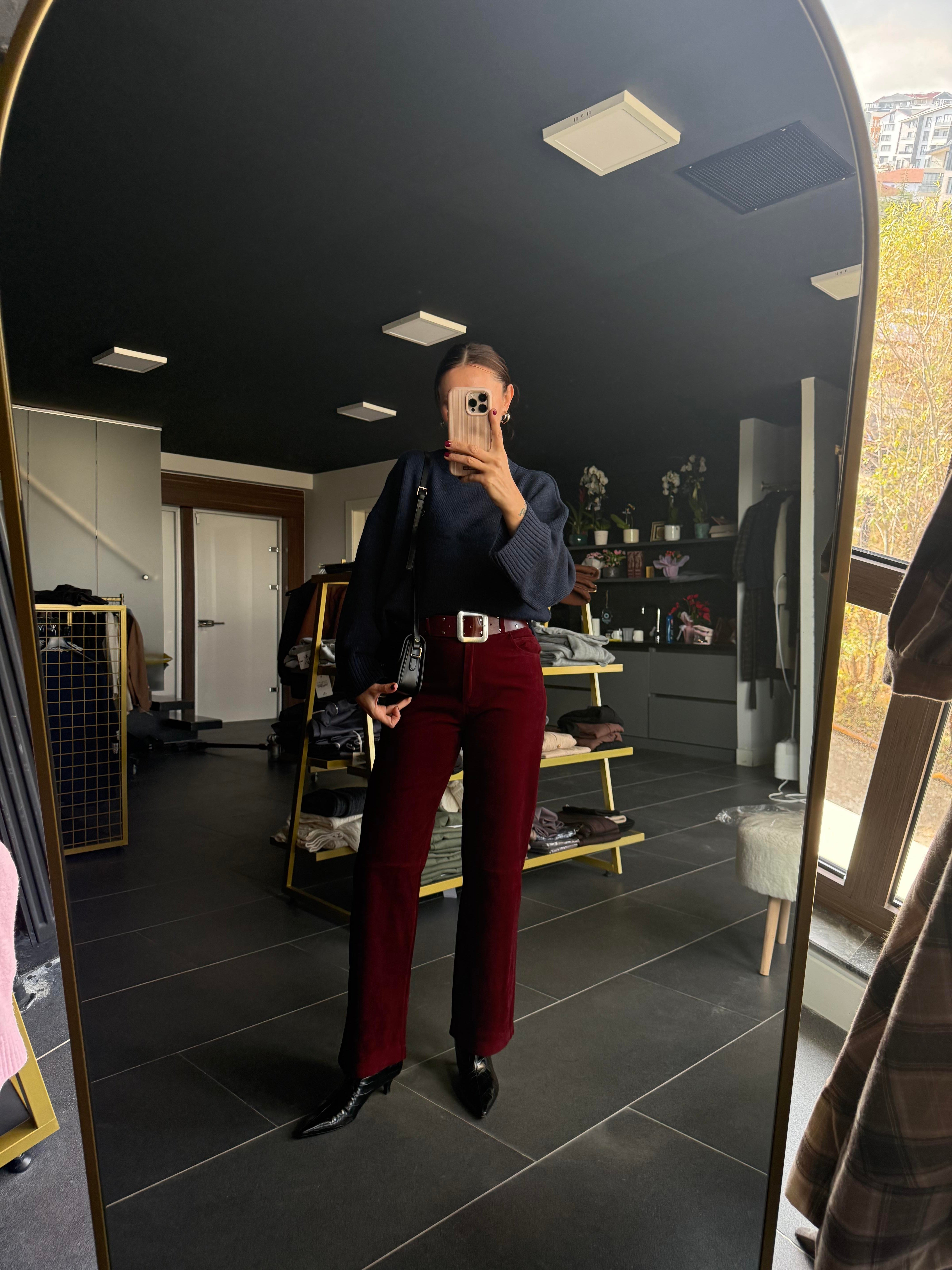 Lacivert Basic Kazak