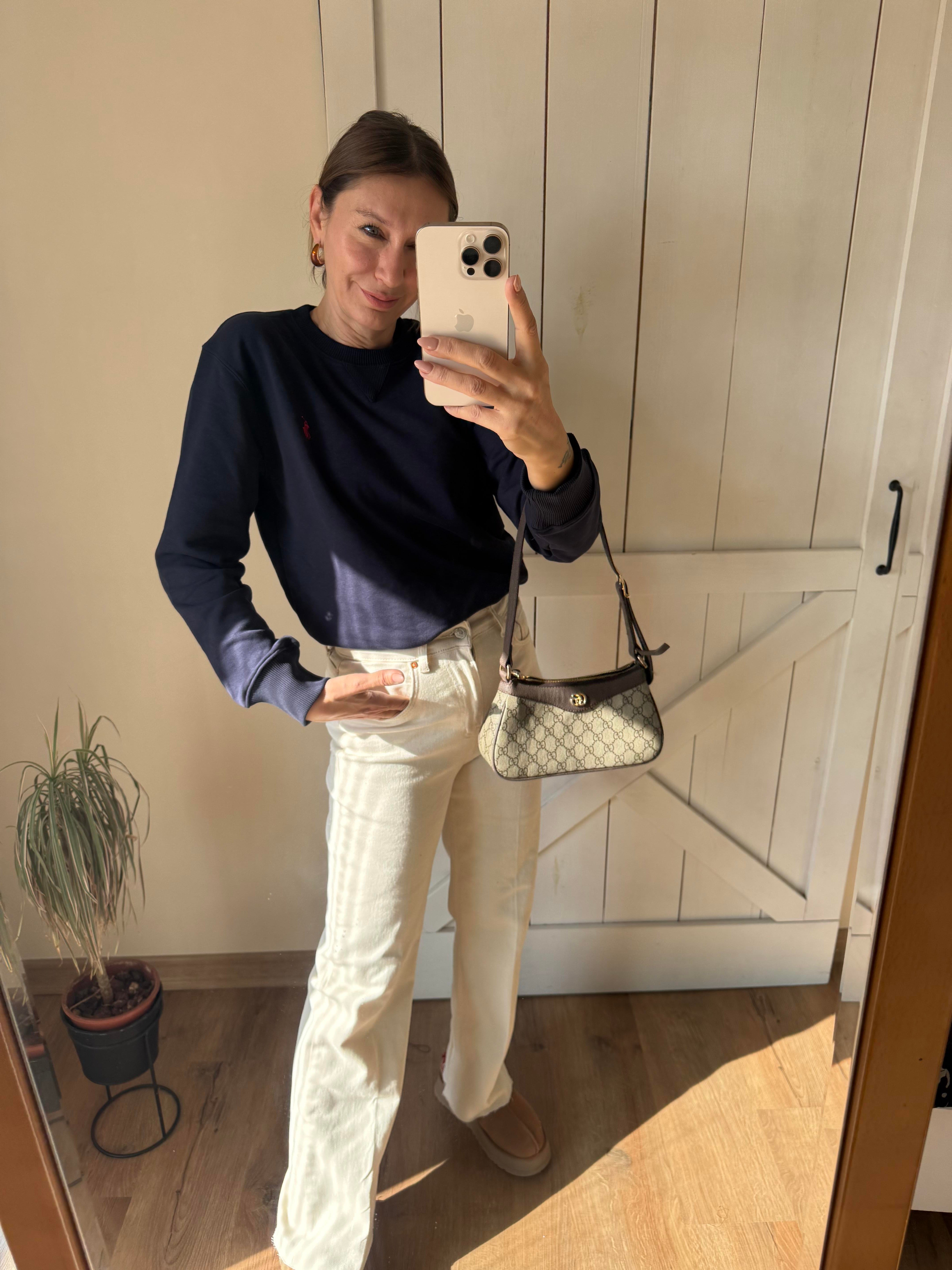 Lacivert Basic Sweatshirt Denny