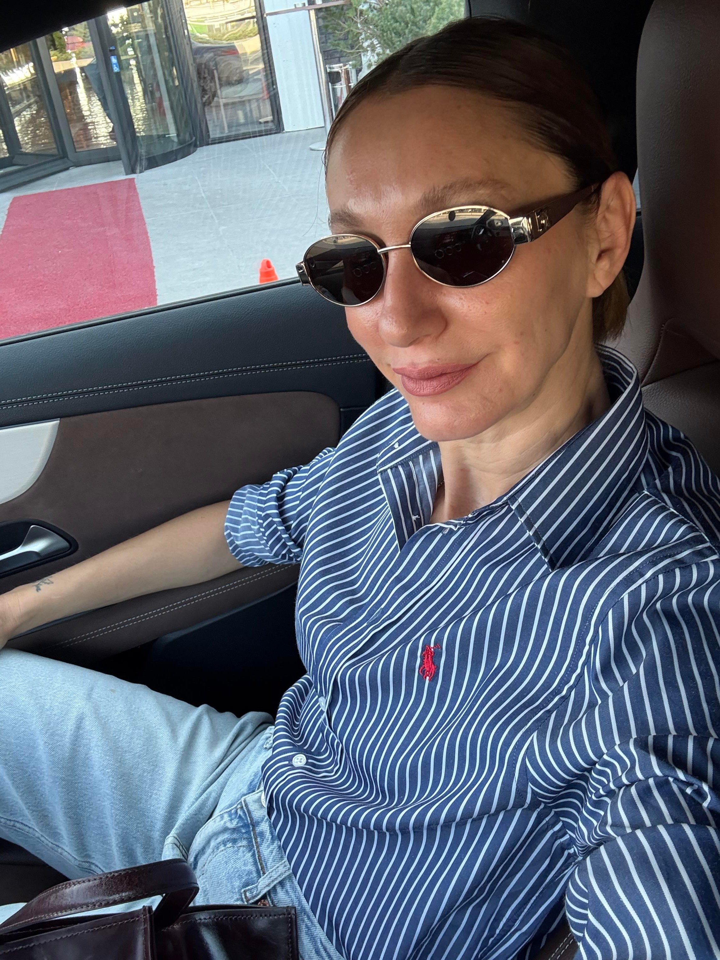 Lacivert Çizgili Pre Gömlek