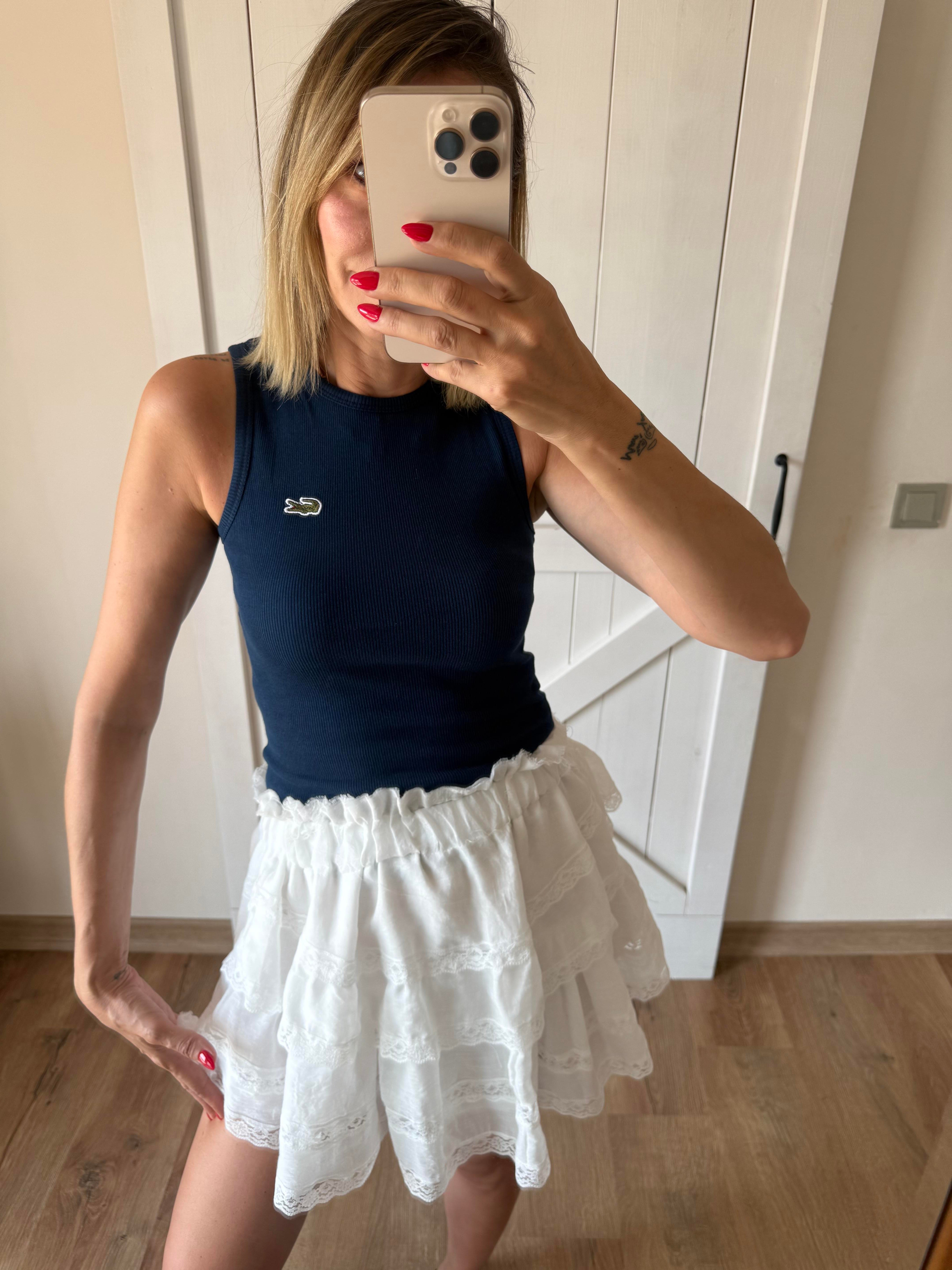 Lacivert Fitilli Halter Atlet