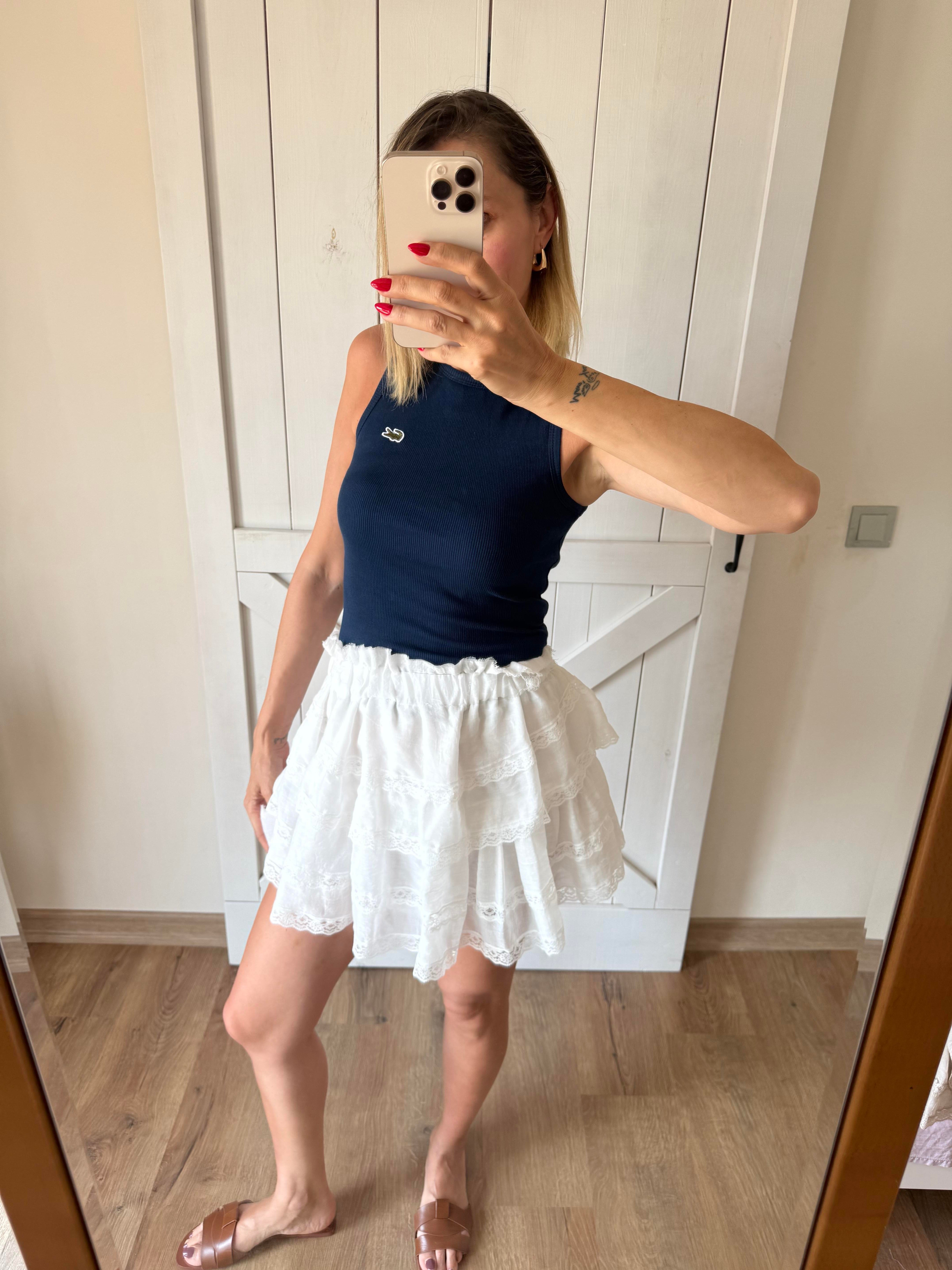 Lacivert Fitilli Halter Atlet