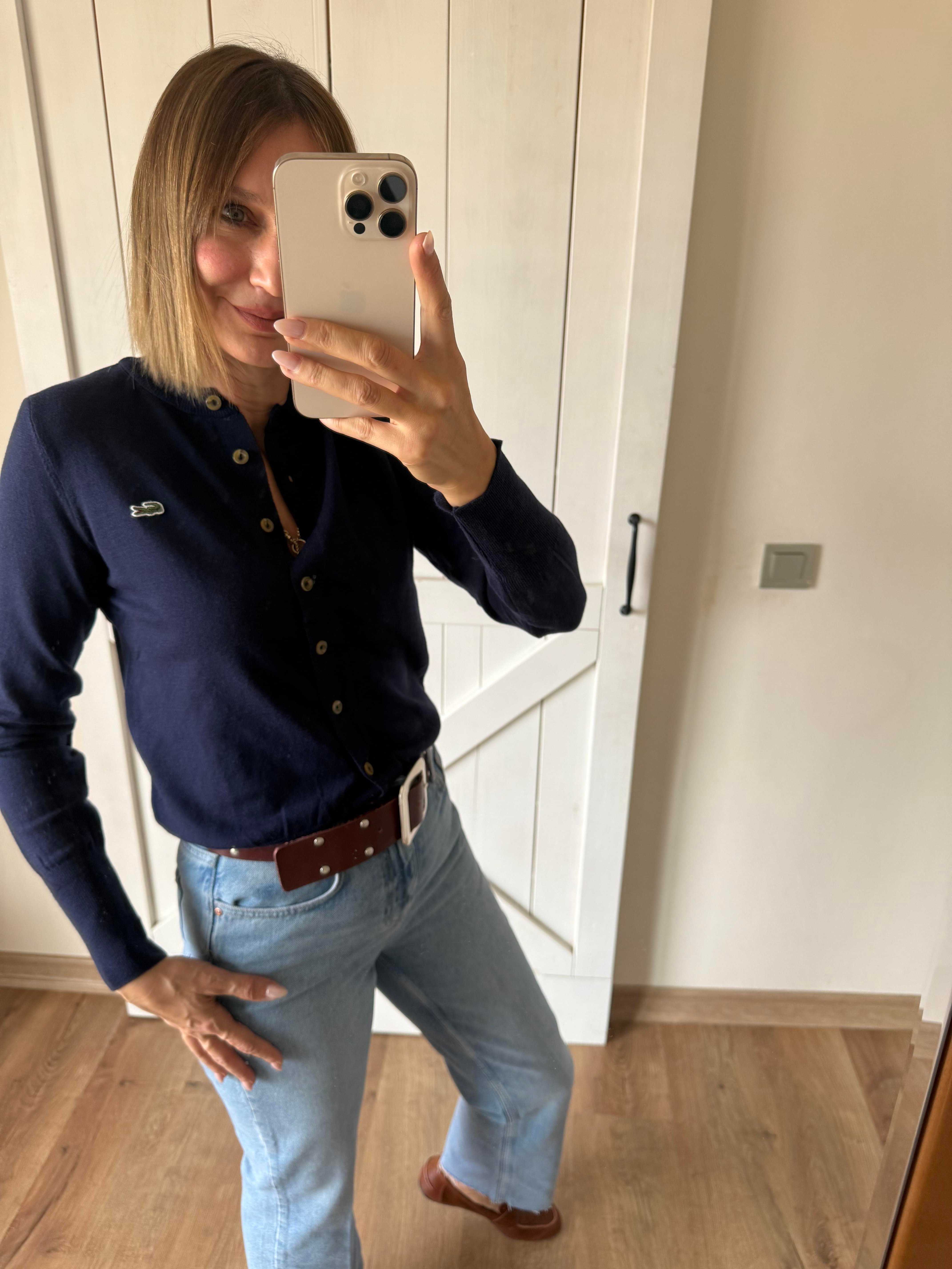 Lacivert Lcs Yumoş Hırka