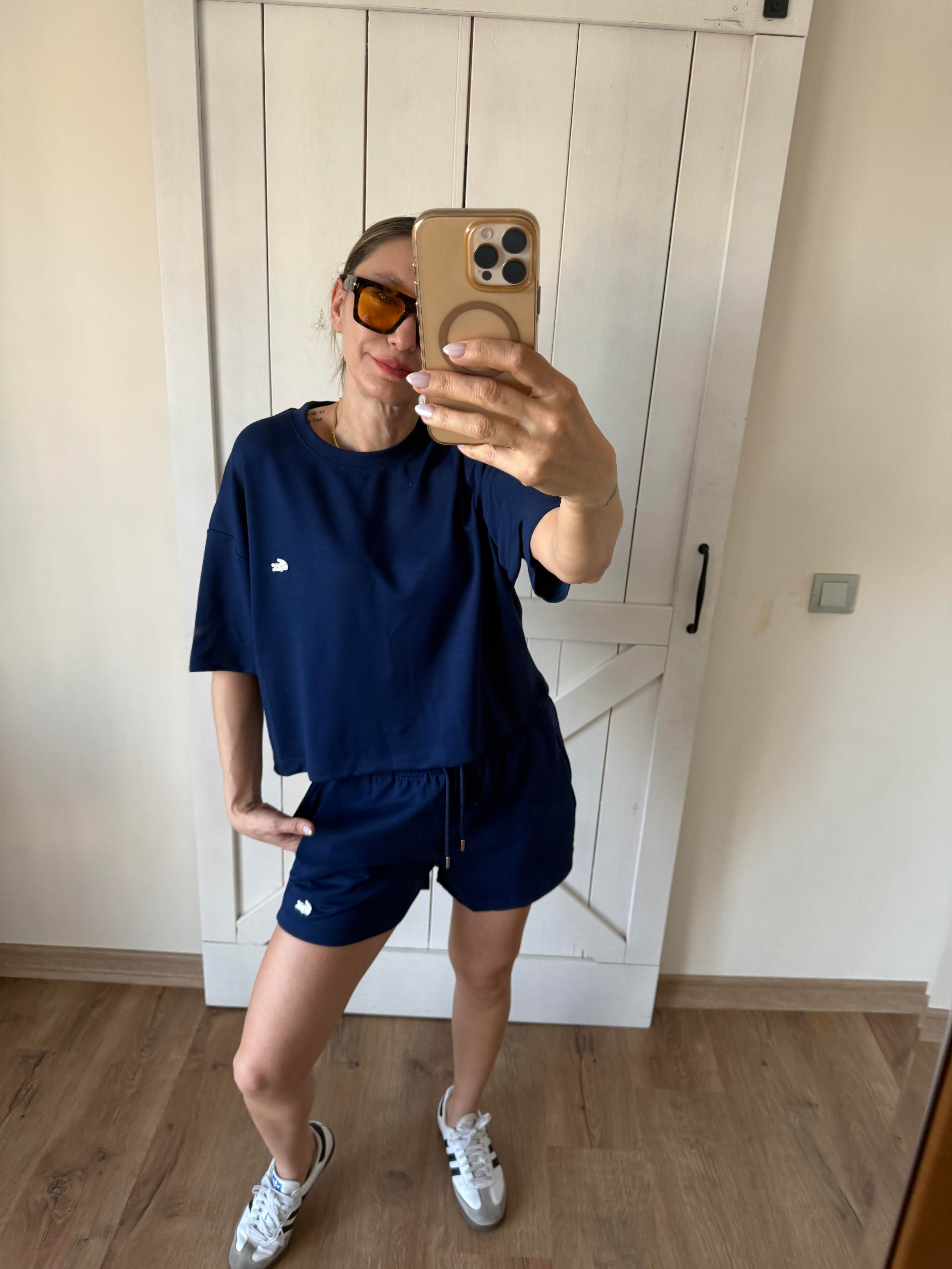 Lacivert Şortlu Takım