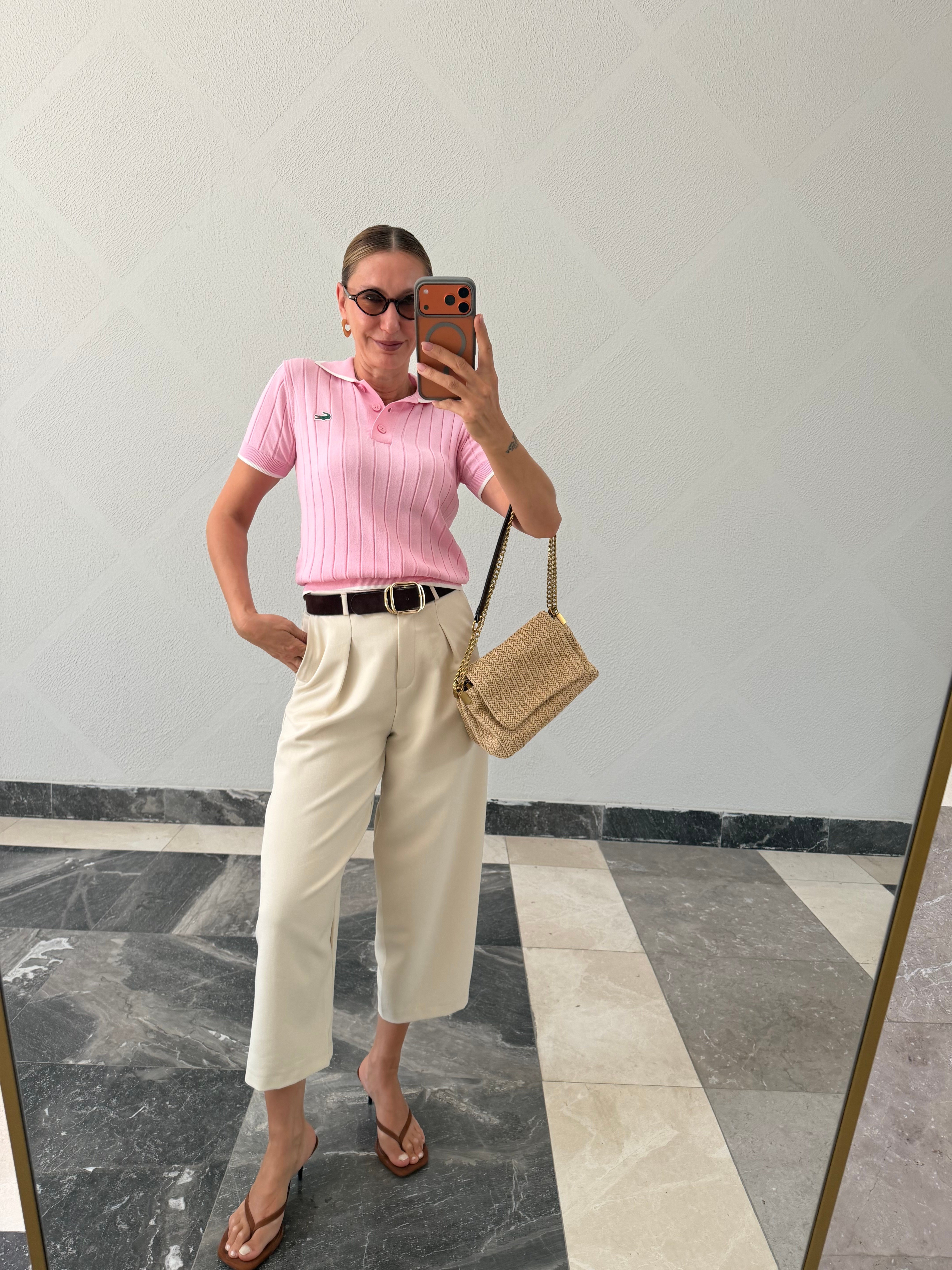 Lcs Soft Pembe Yeni Sezon Orj Marka Triko Tshirt