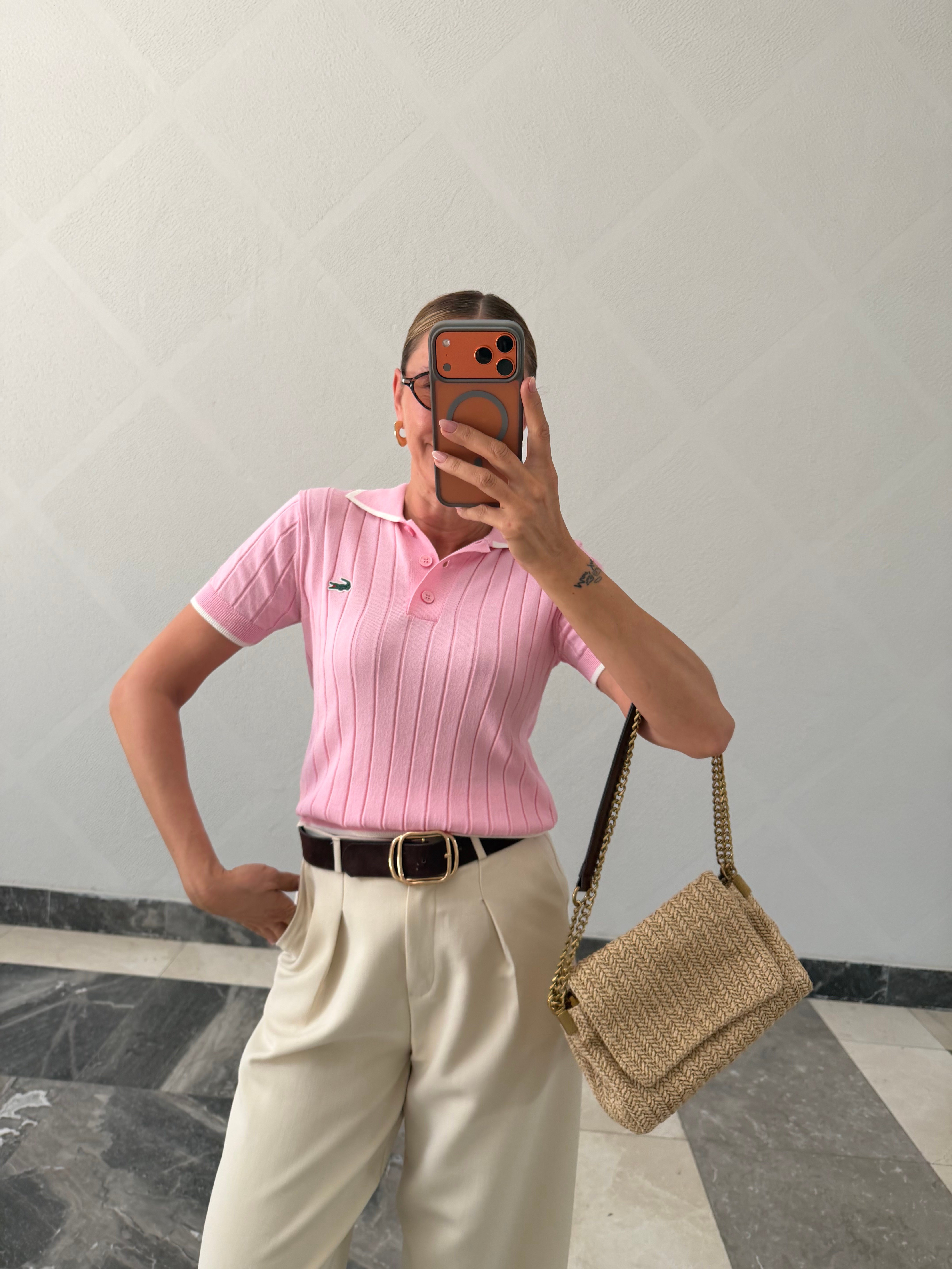 Lcs Soft Pembe Yeni Sezon Orj Marka Triko Tshirt