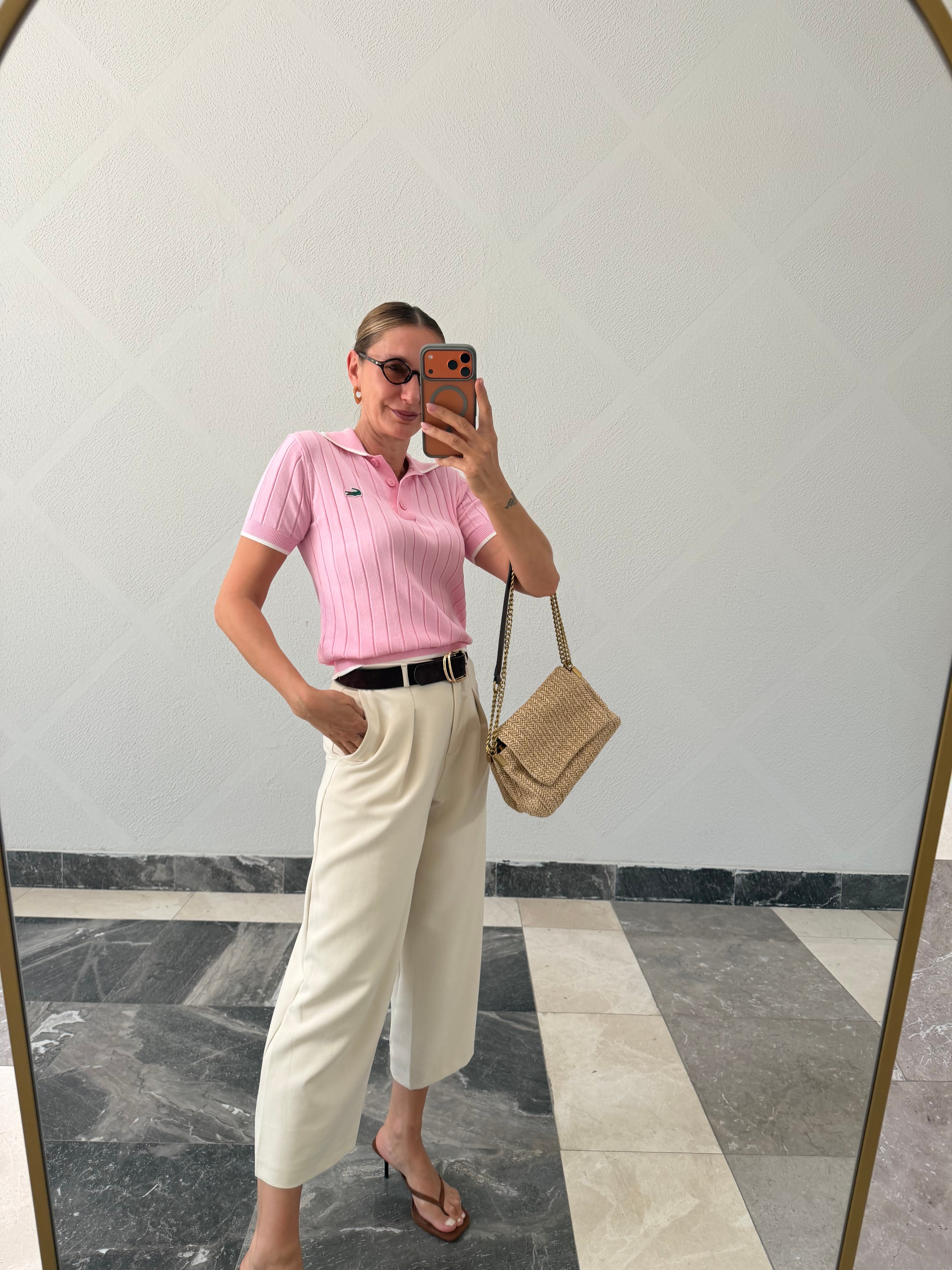 Lcs Soft Pembe Yeni Sezon Orj Marka Triko Tshirt