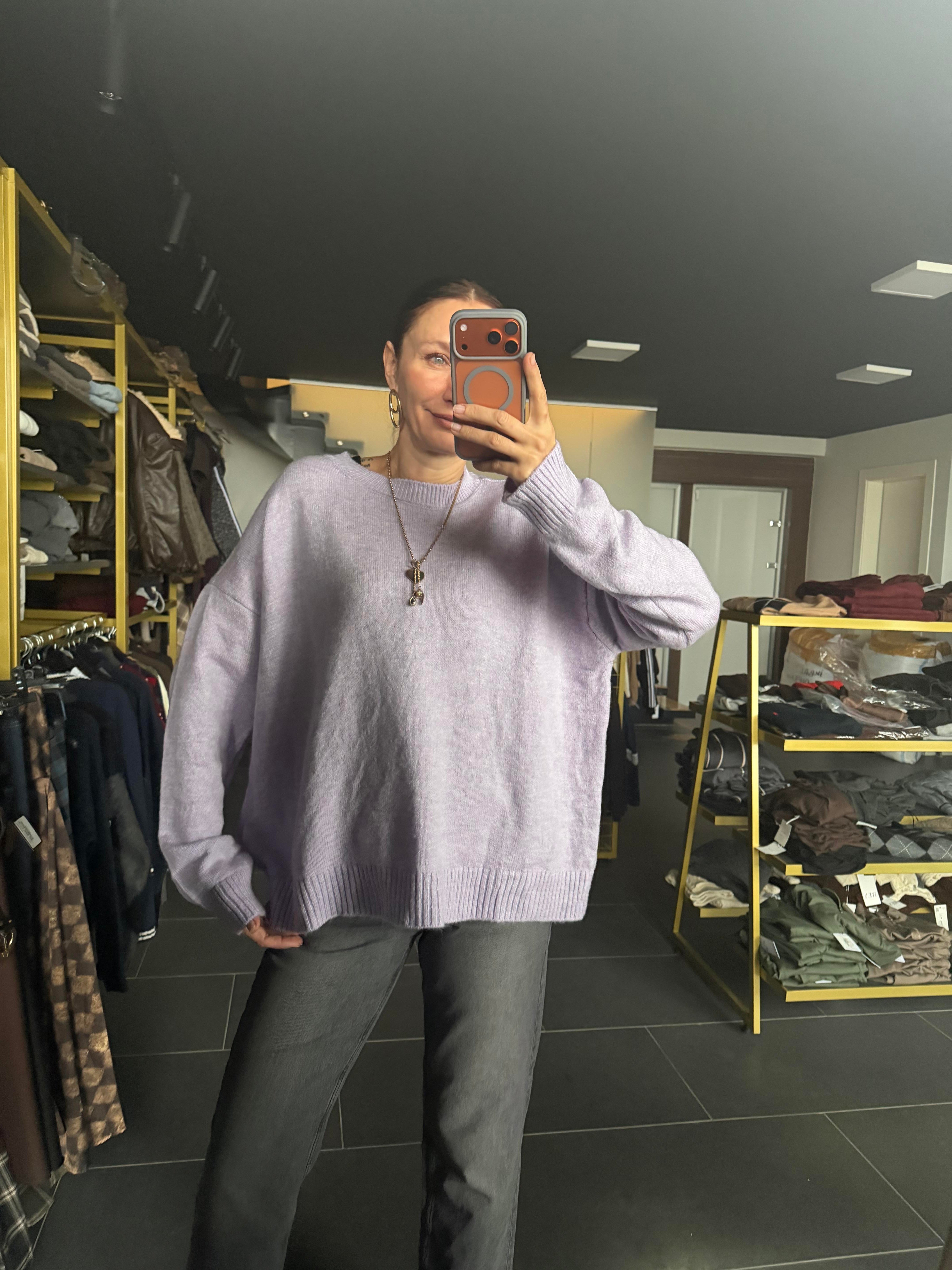 Lila Basic Salaş Kazak