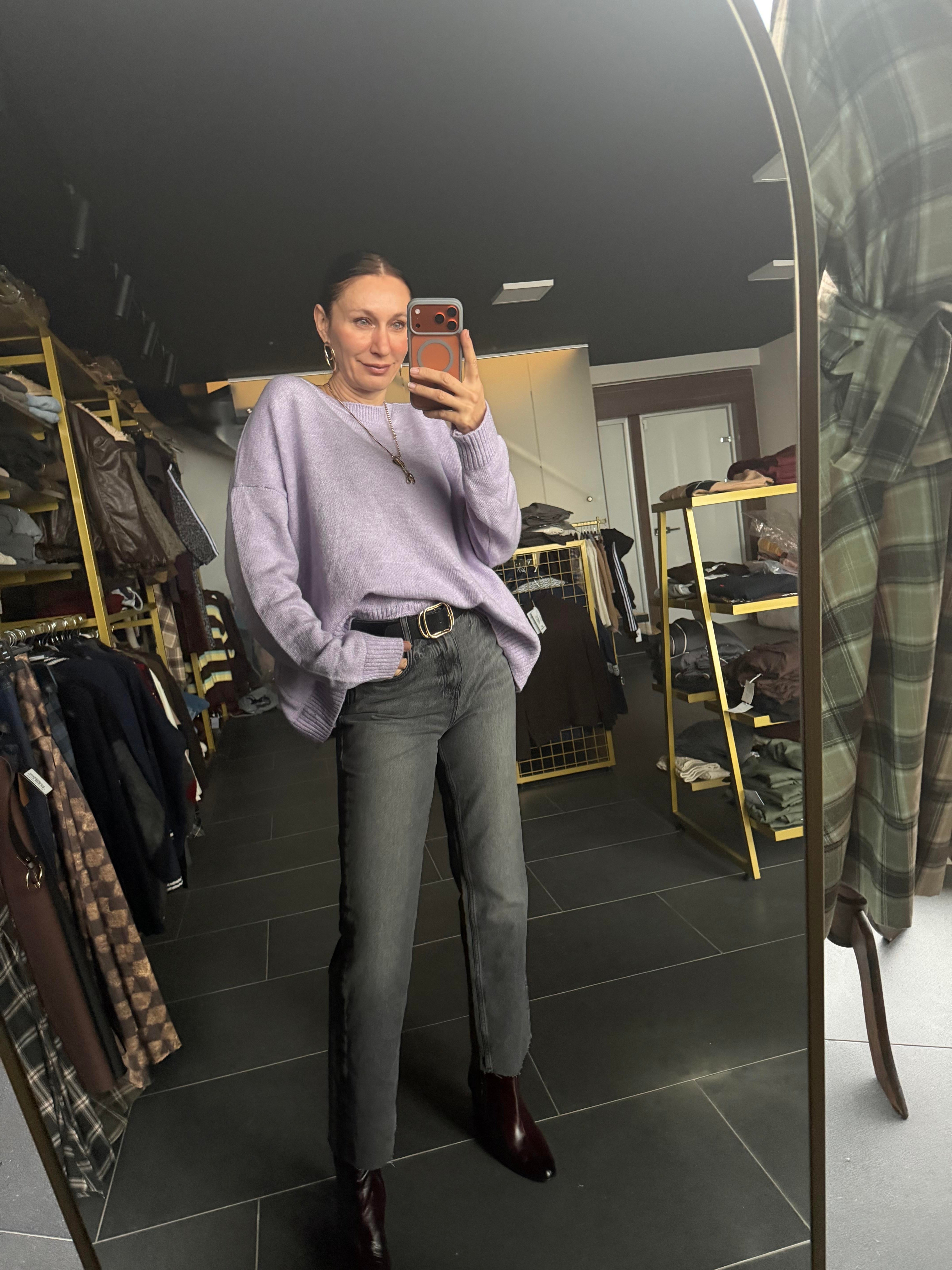 Lila Basic Salaş Kazak