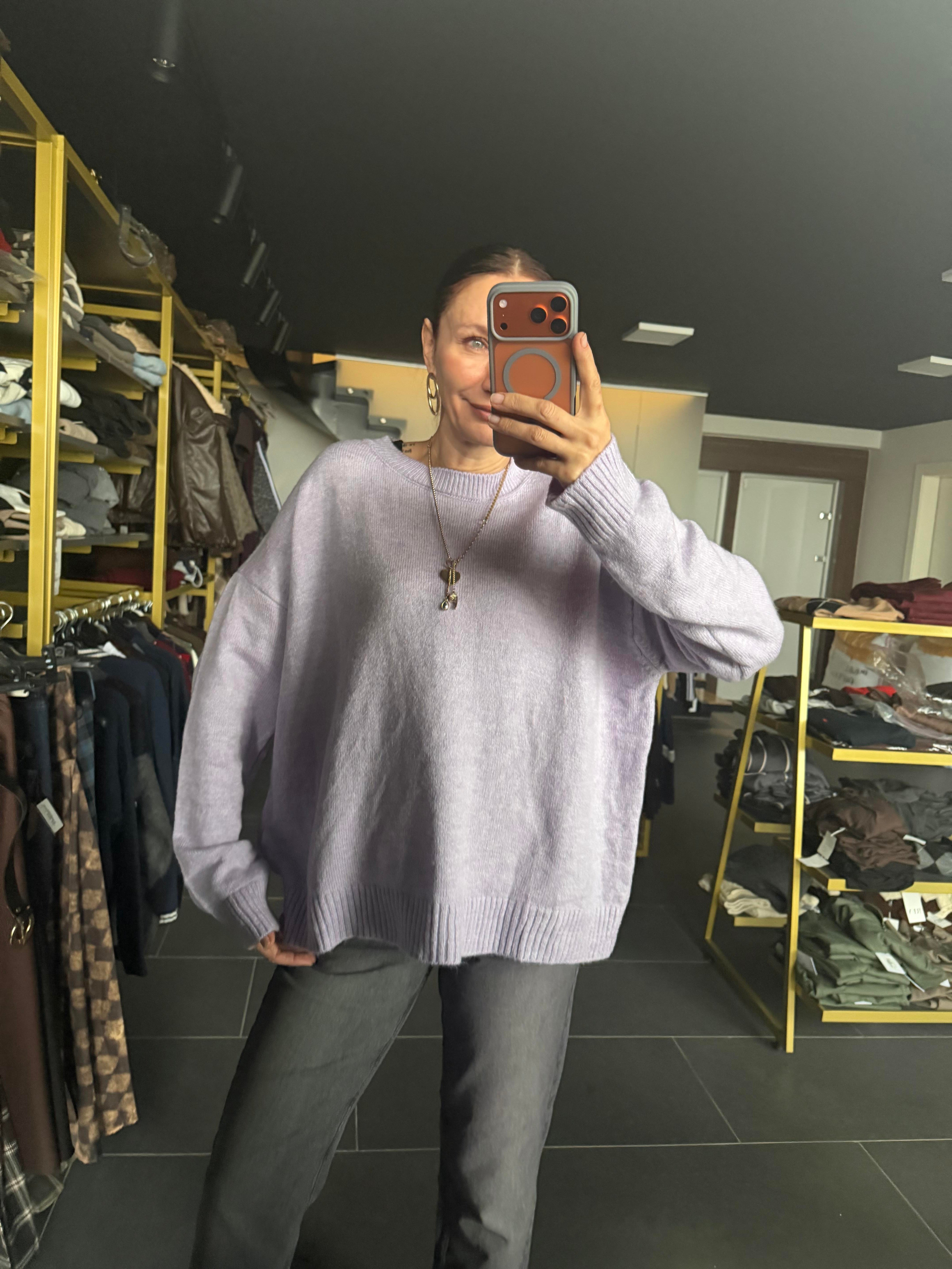 Lila Basic Salaş Kazak