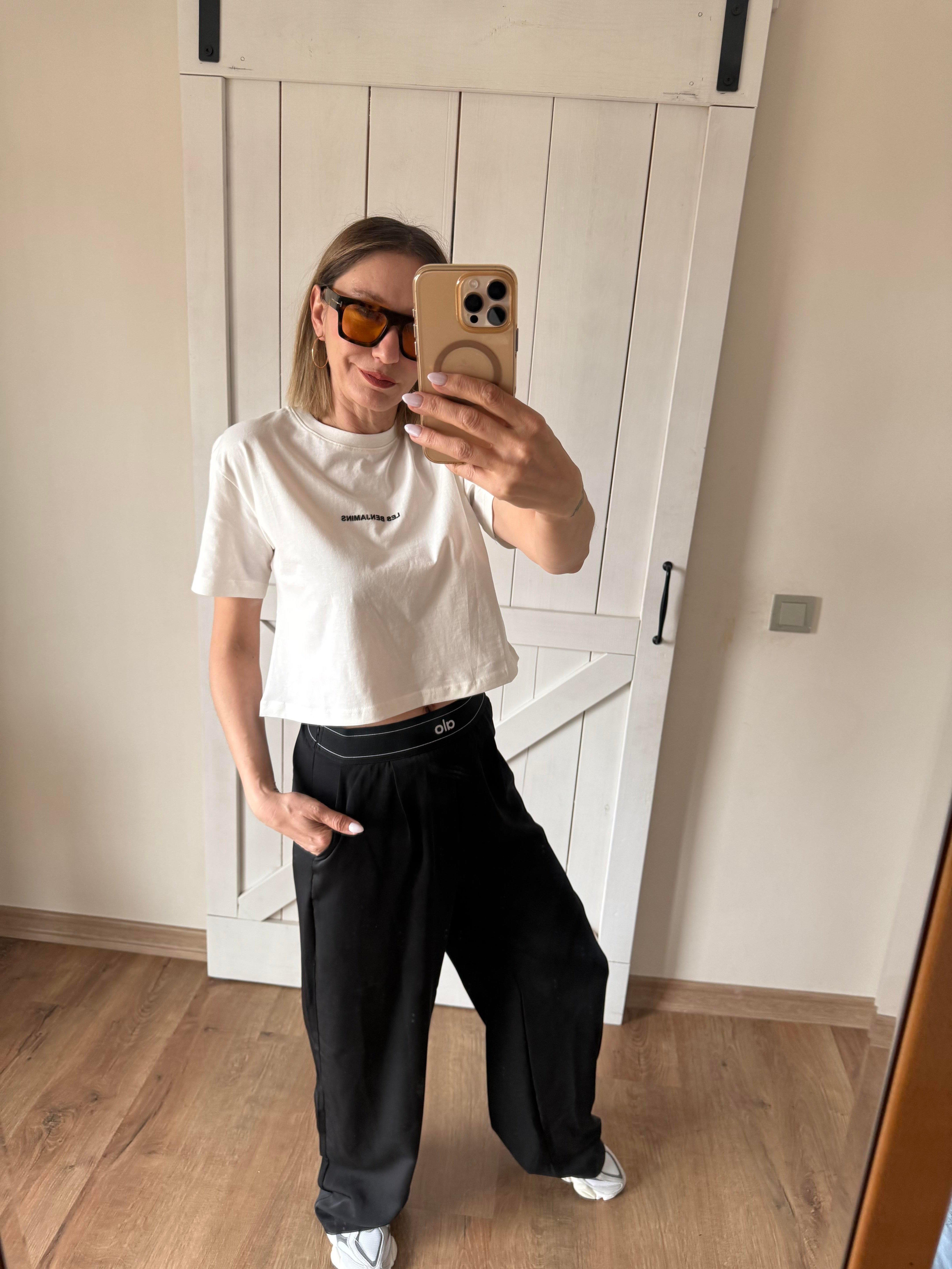 Logo Baskılı Kemik Tshirt