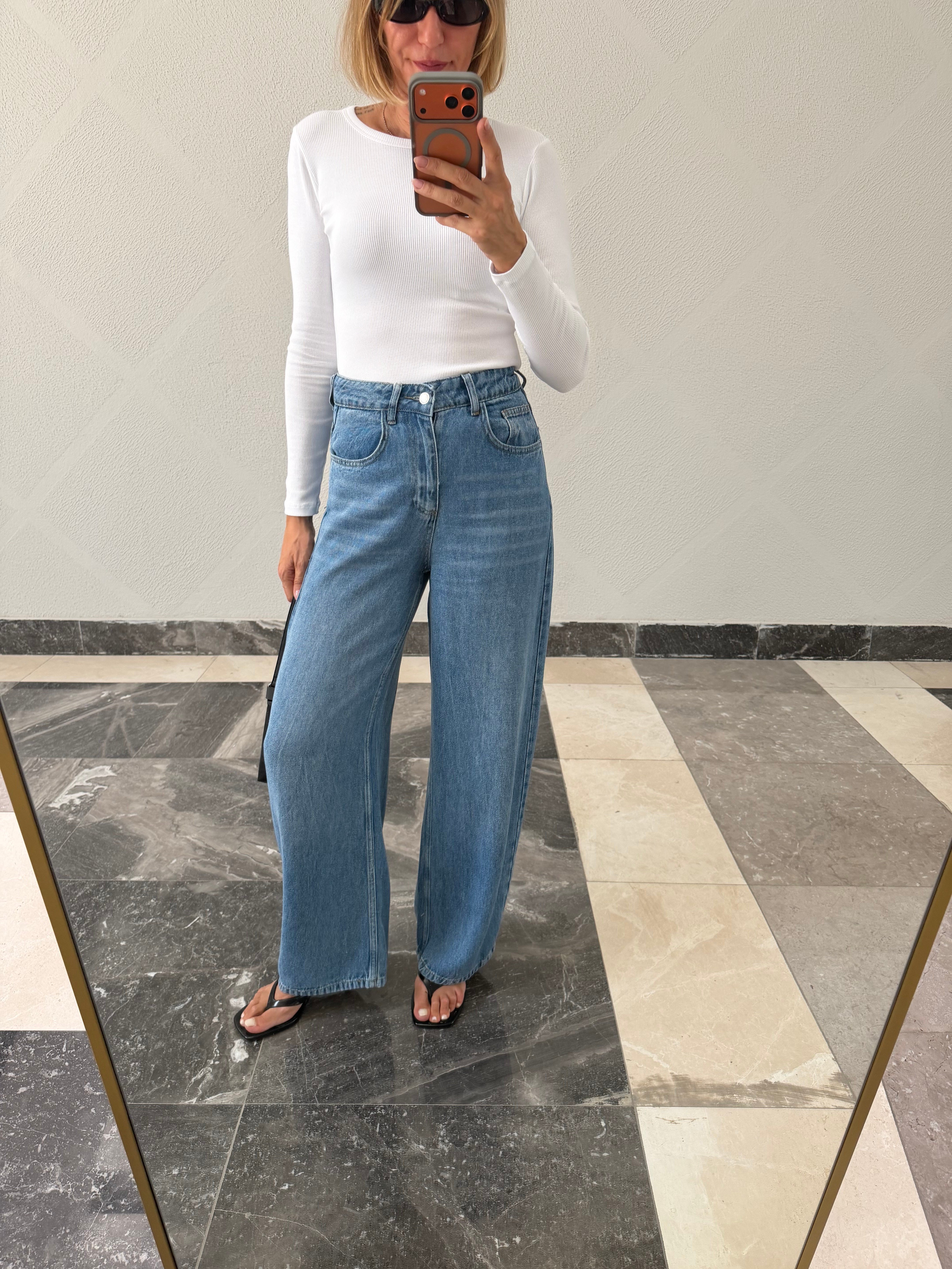 Love& Love Yumuşacık Denim Pantolon