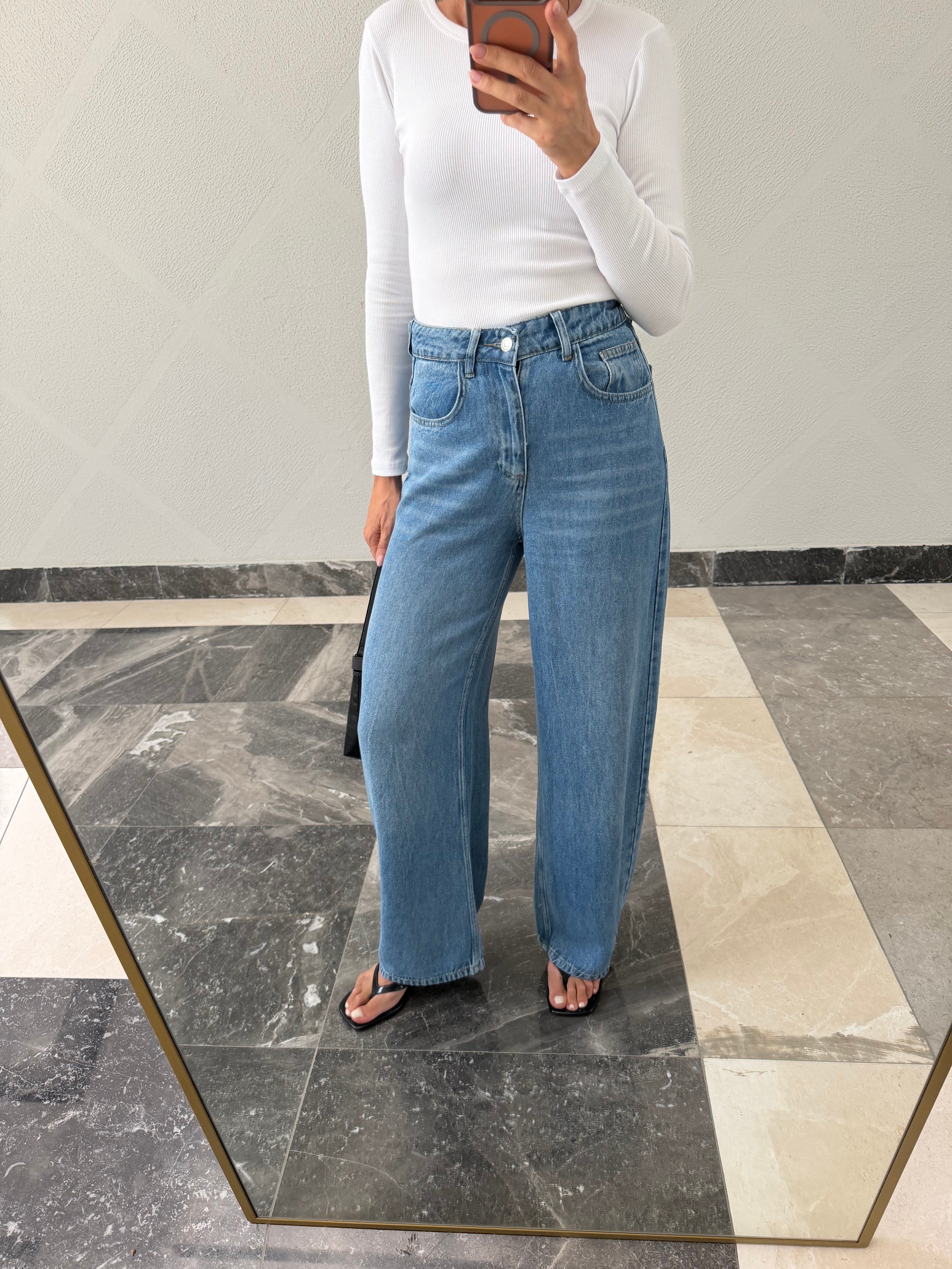 Love& Love Yumuşacık Denim Pantolon