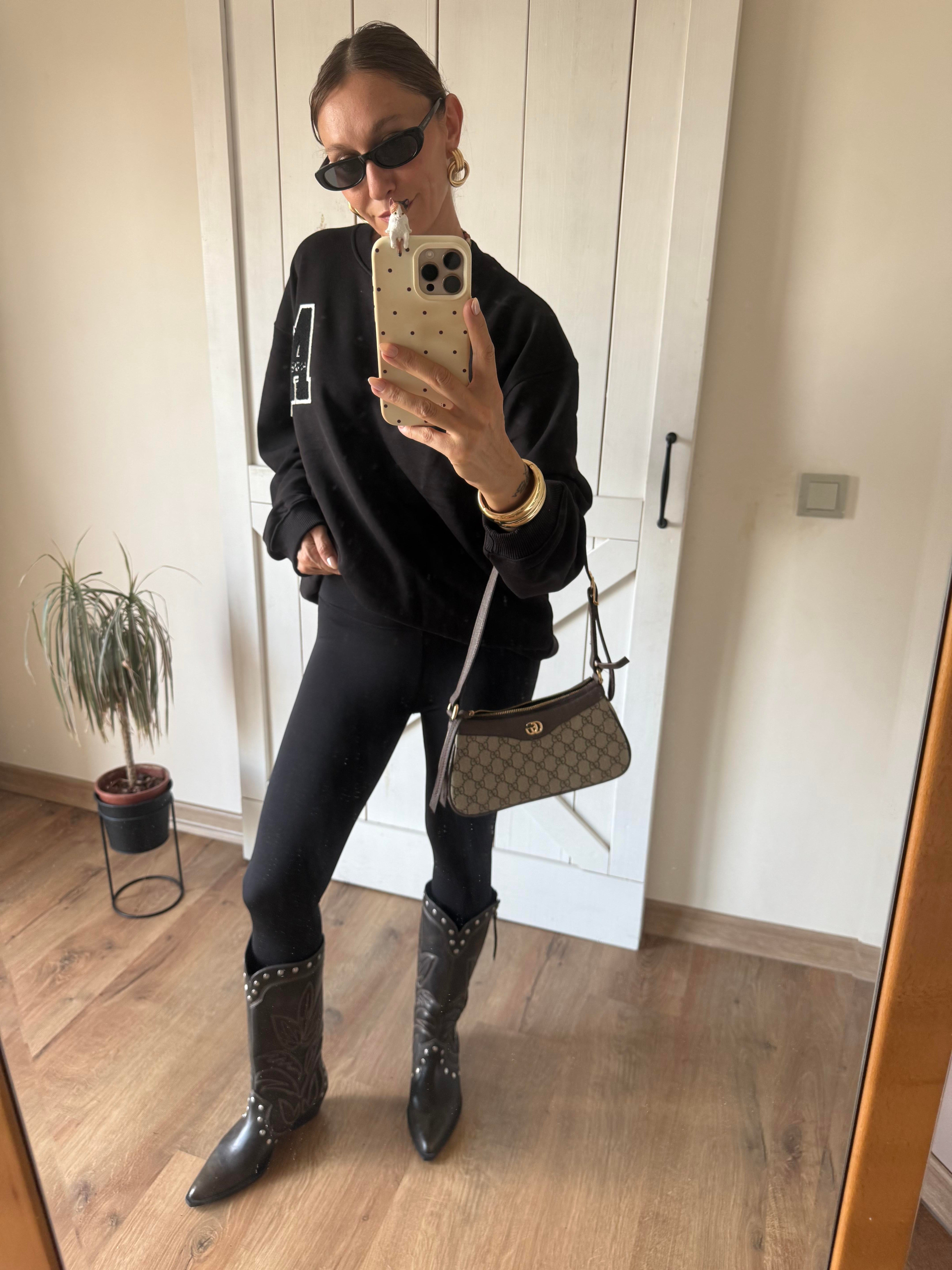 Lulu Moon Siyah Tayt