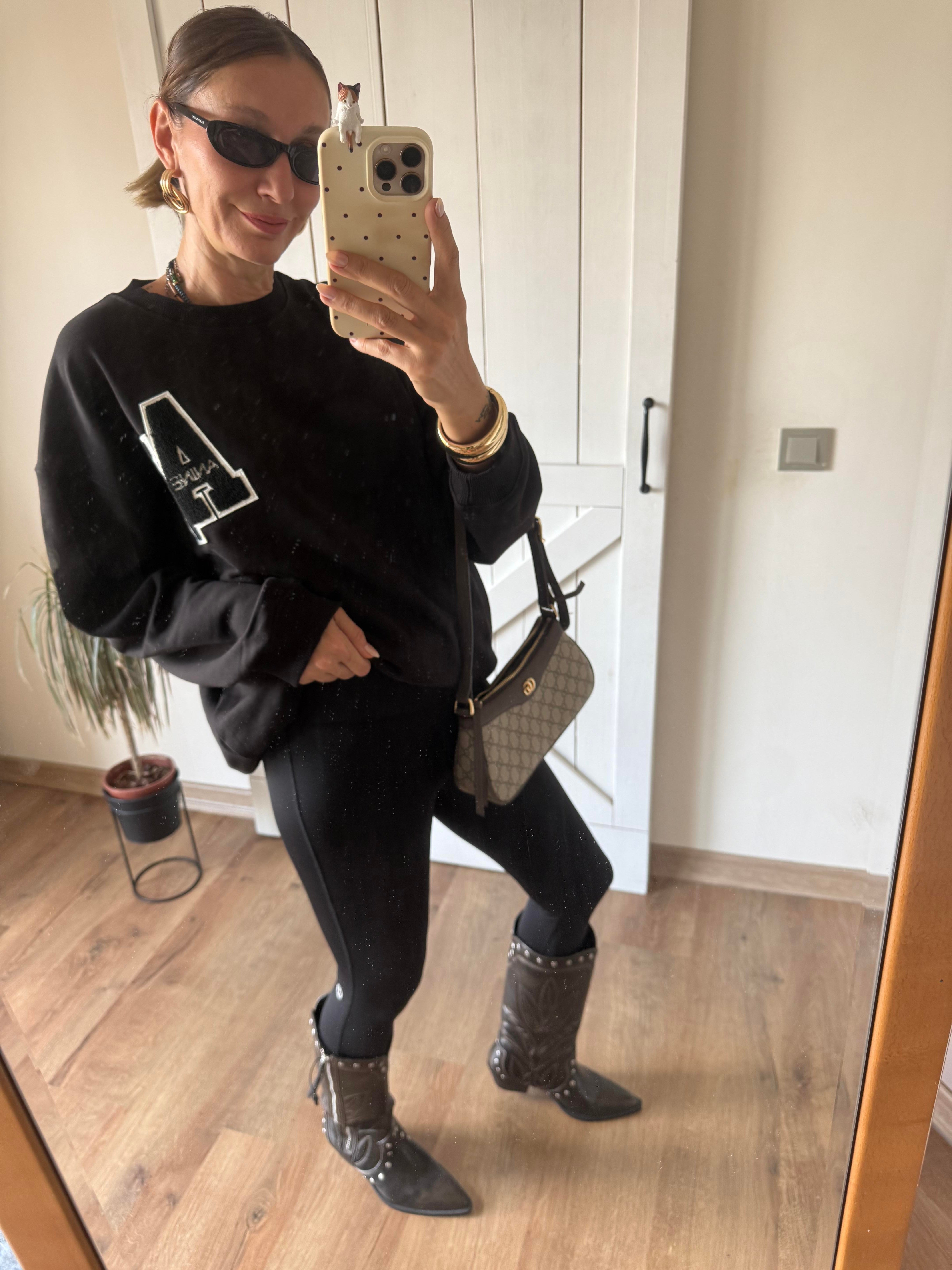 Lulu Moon Siyah Tayt