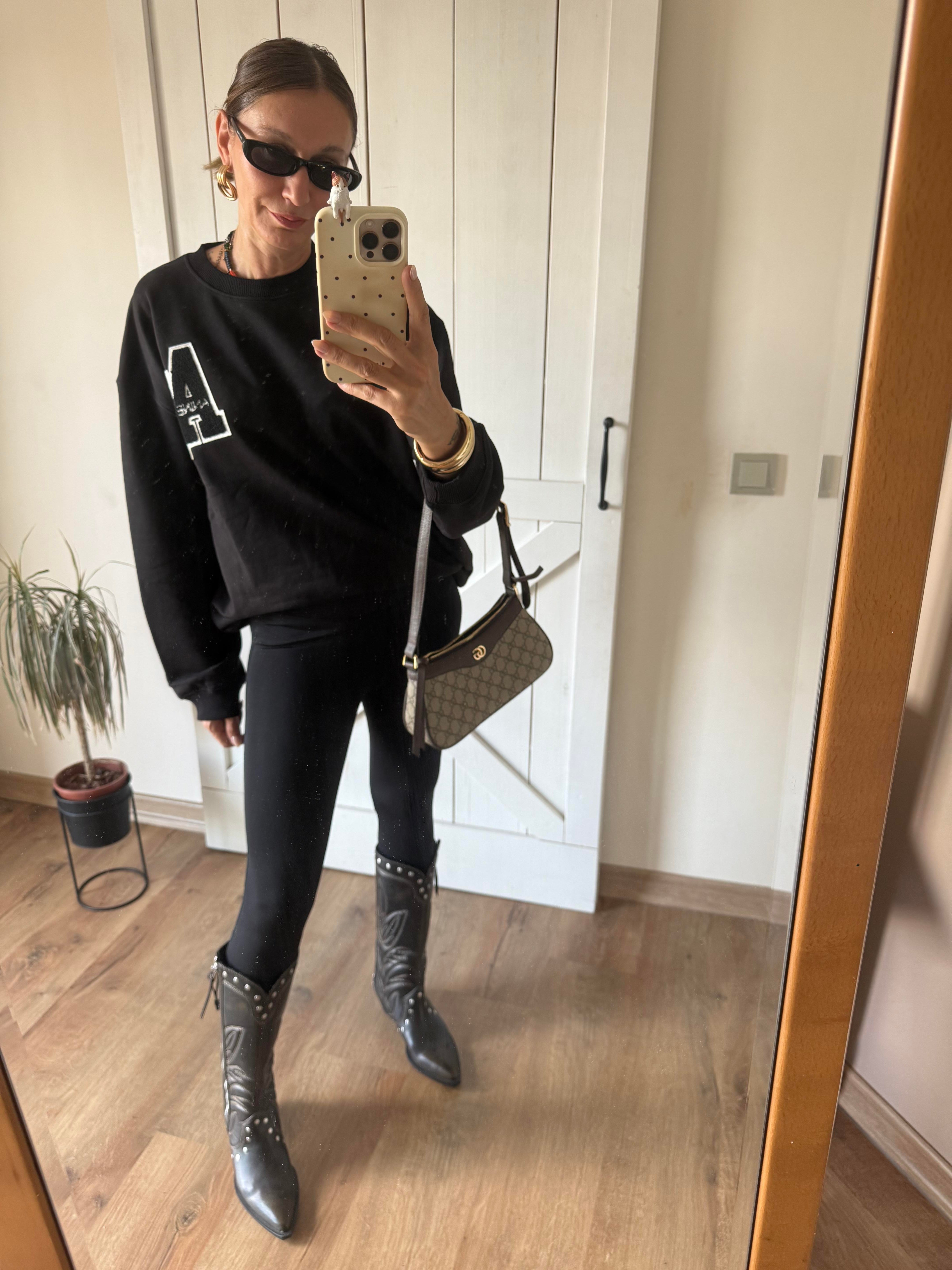 Lulu Moon Siyah Tayt