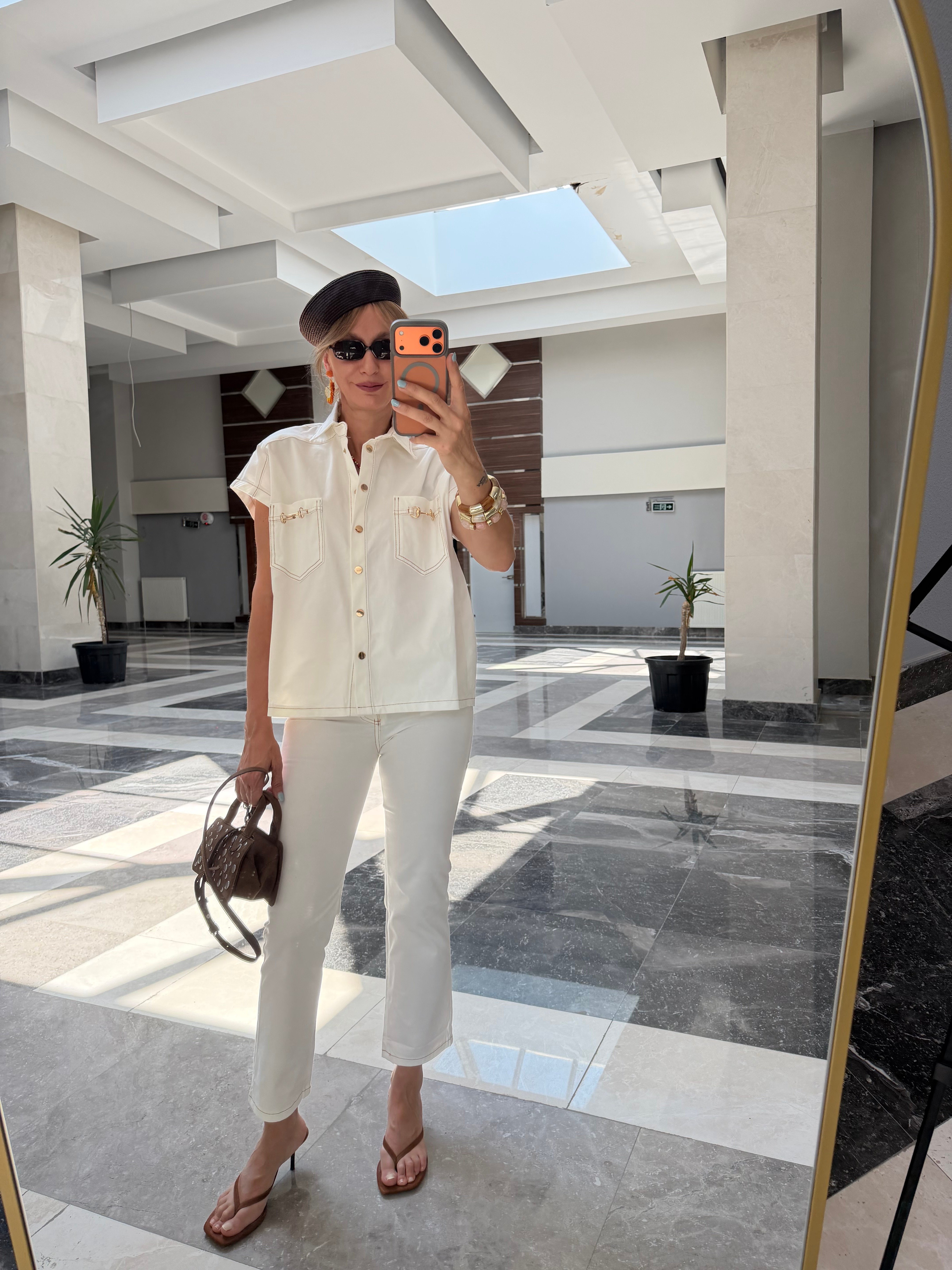 Luxury Goldies Gömlek Pantolon Takım