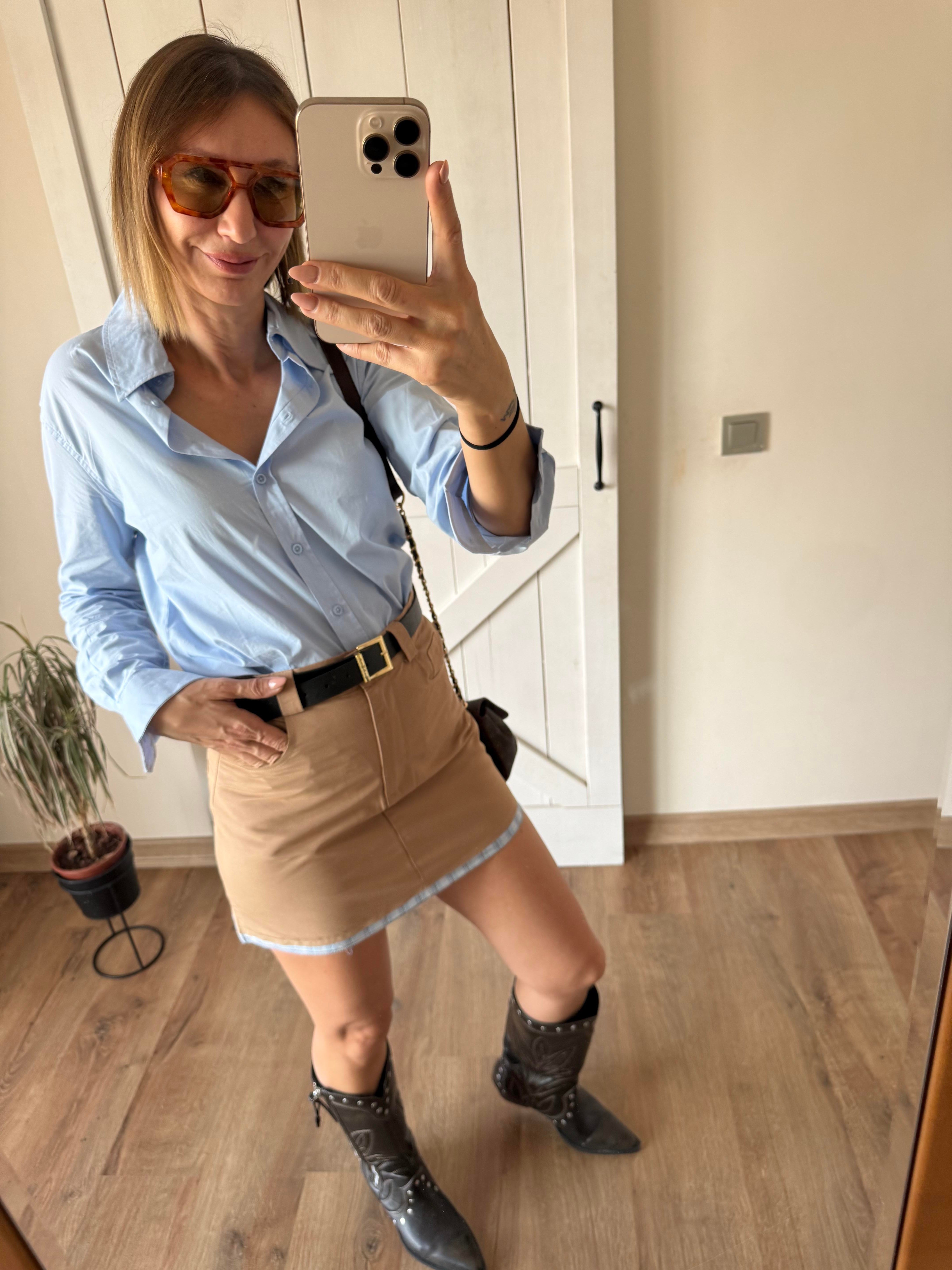 Luxury Kemerli Mini Etek Miyy