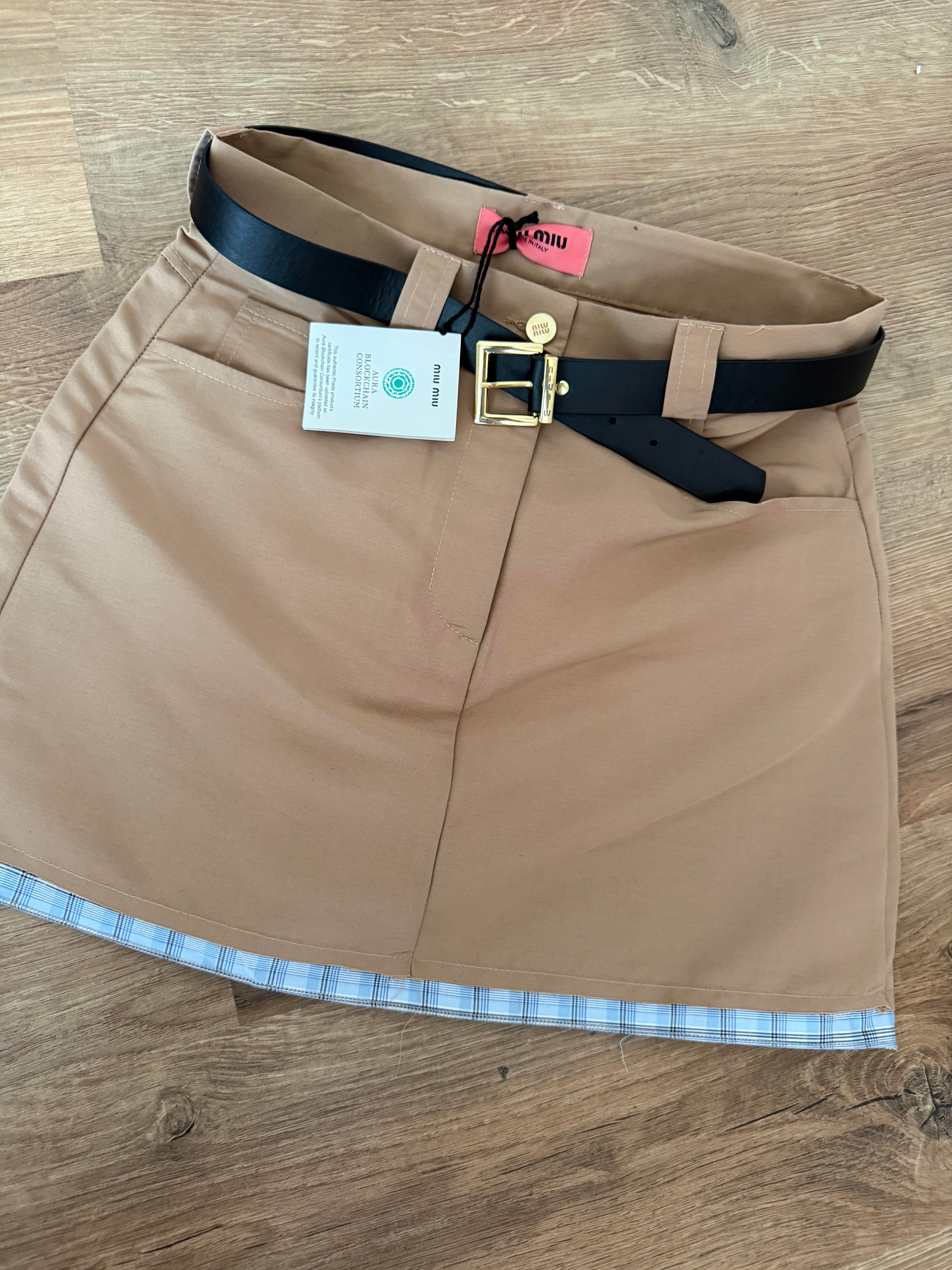 Luxury Kemerli Mini Etek Miyy