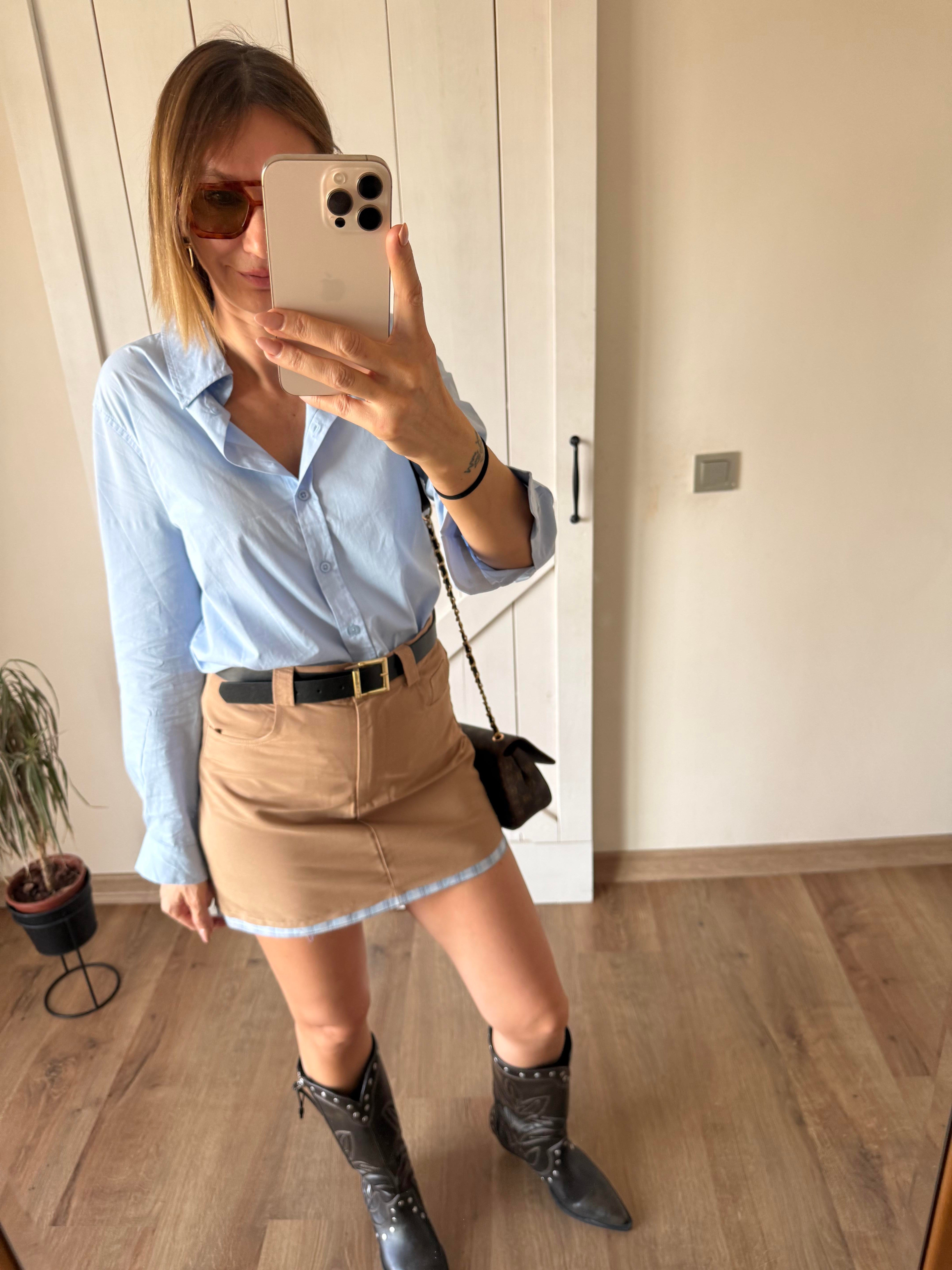 Luxury Kemerli Mini Etek Miyy