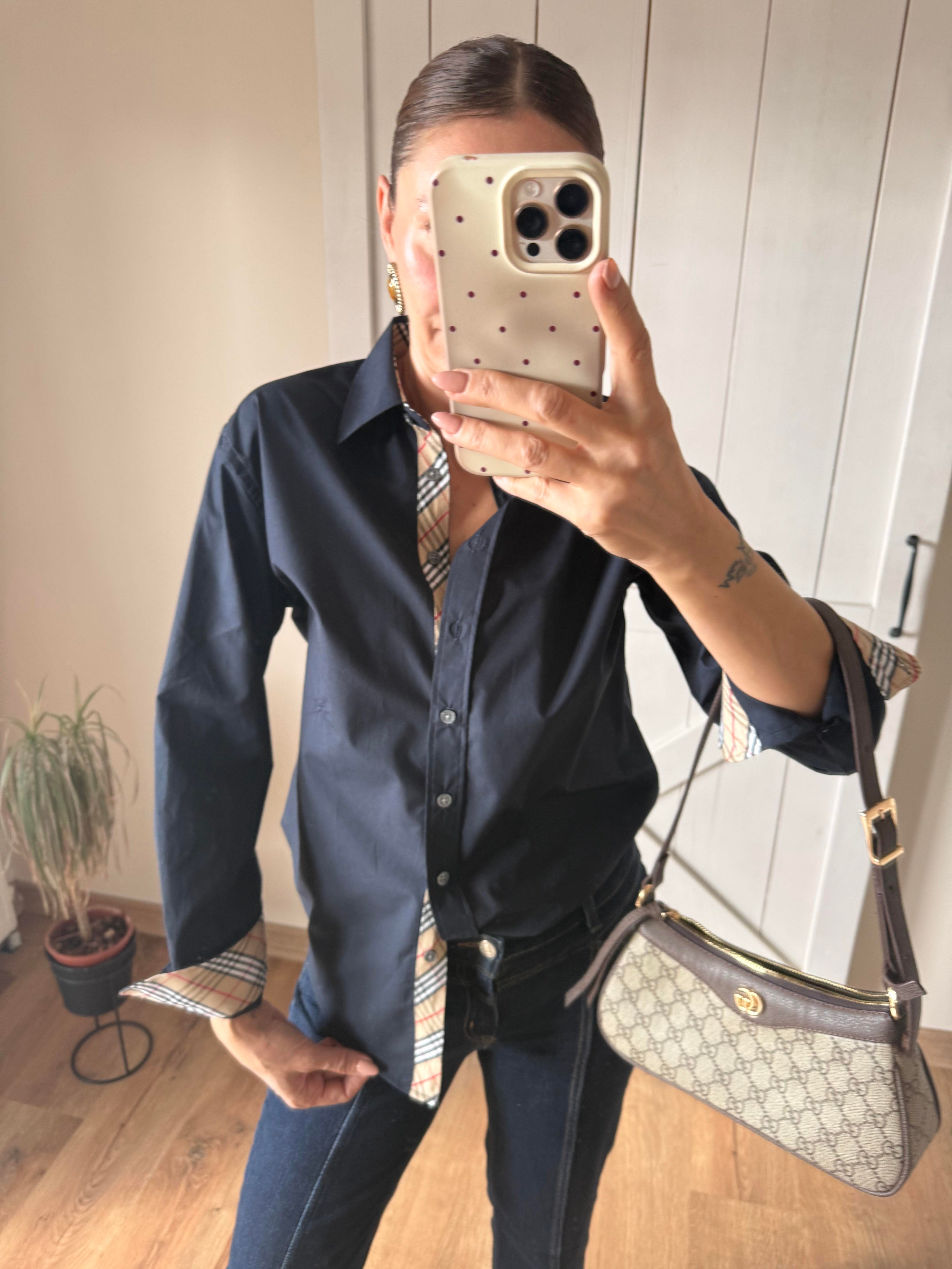 Luxury Lacivert Business Gömlek