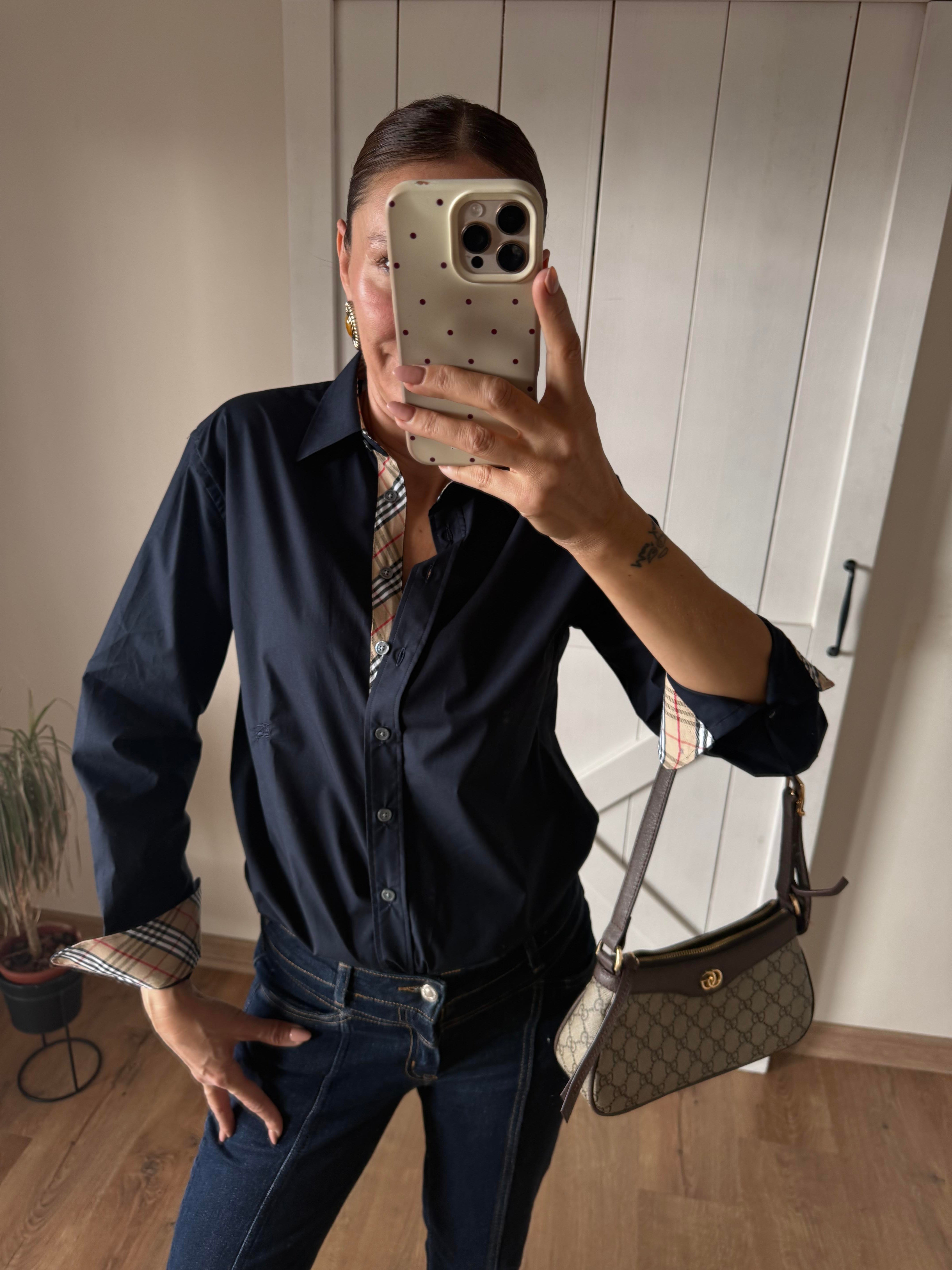 Luxury Lacivert Business Gömlek