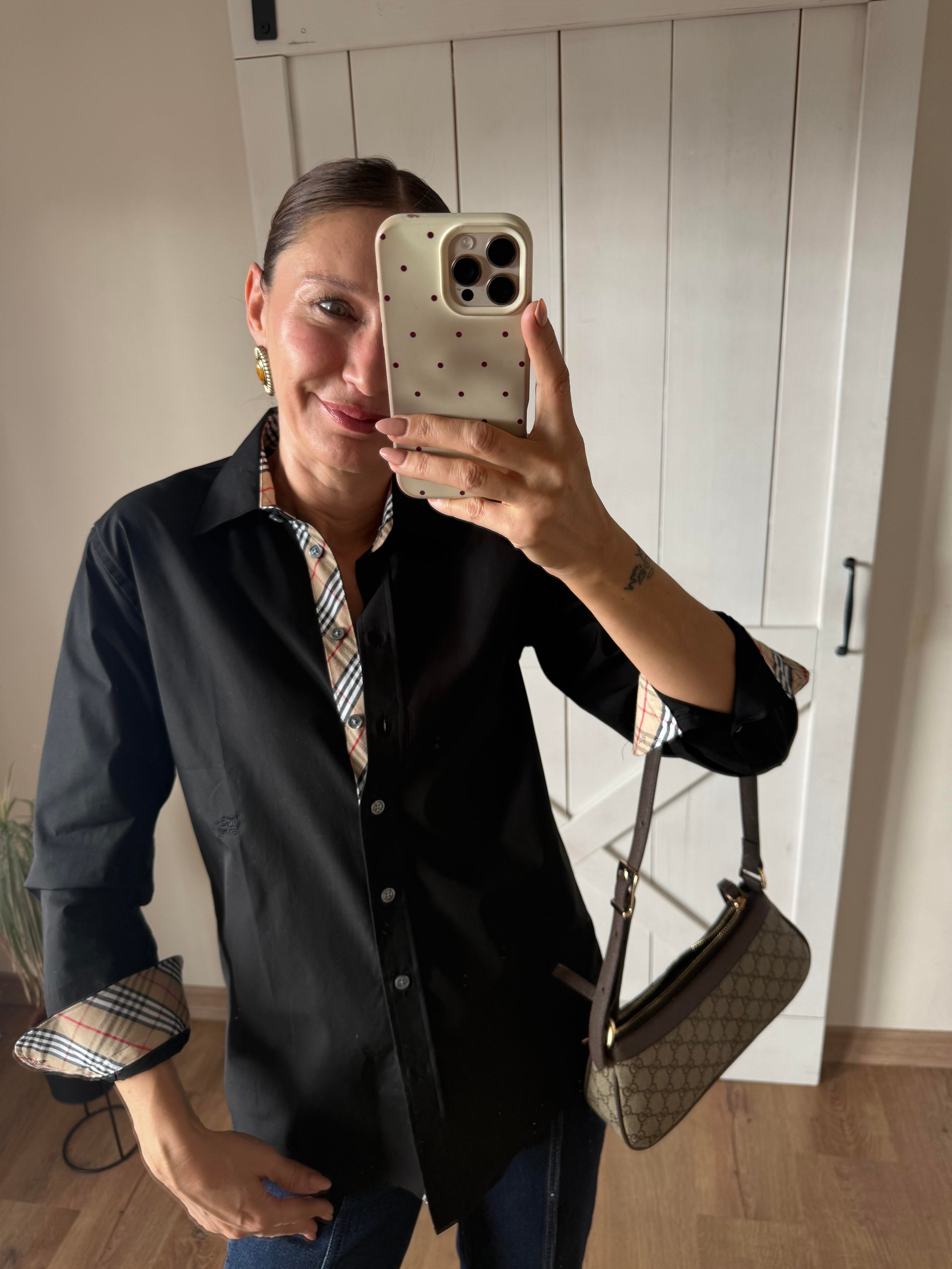 Luxury Siyah Business Gömlek