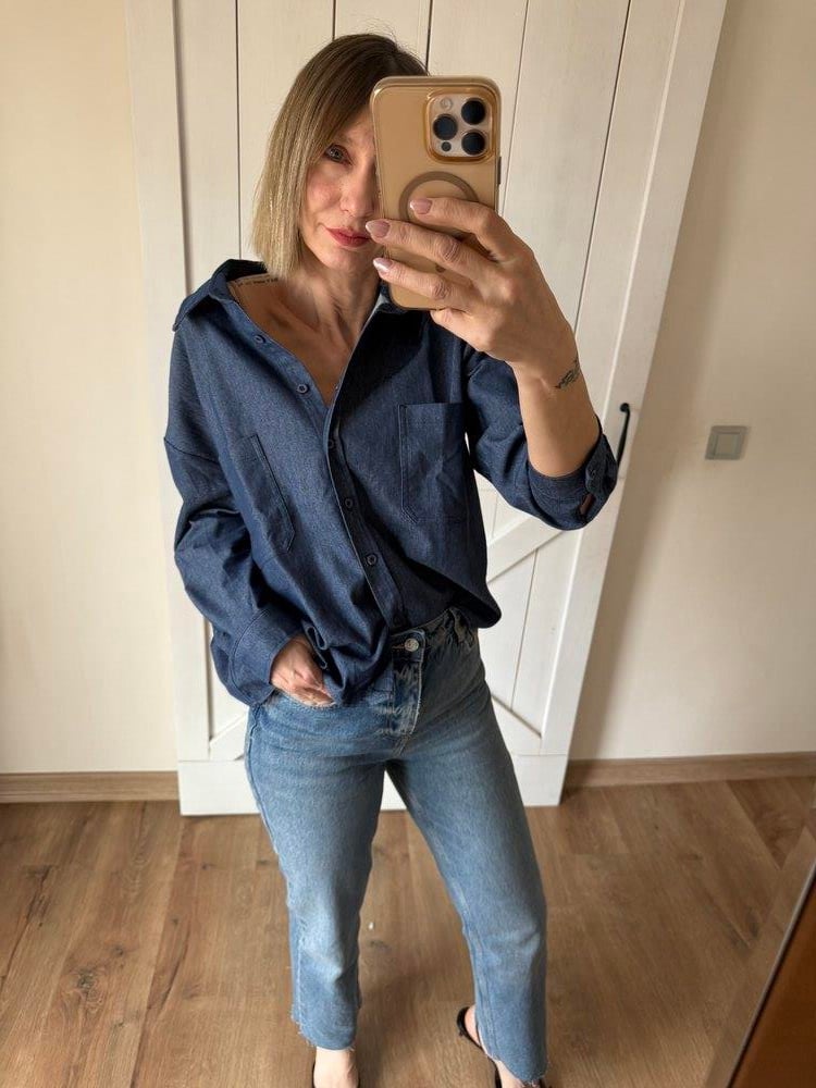 Maricella Denim Gömlek