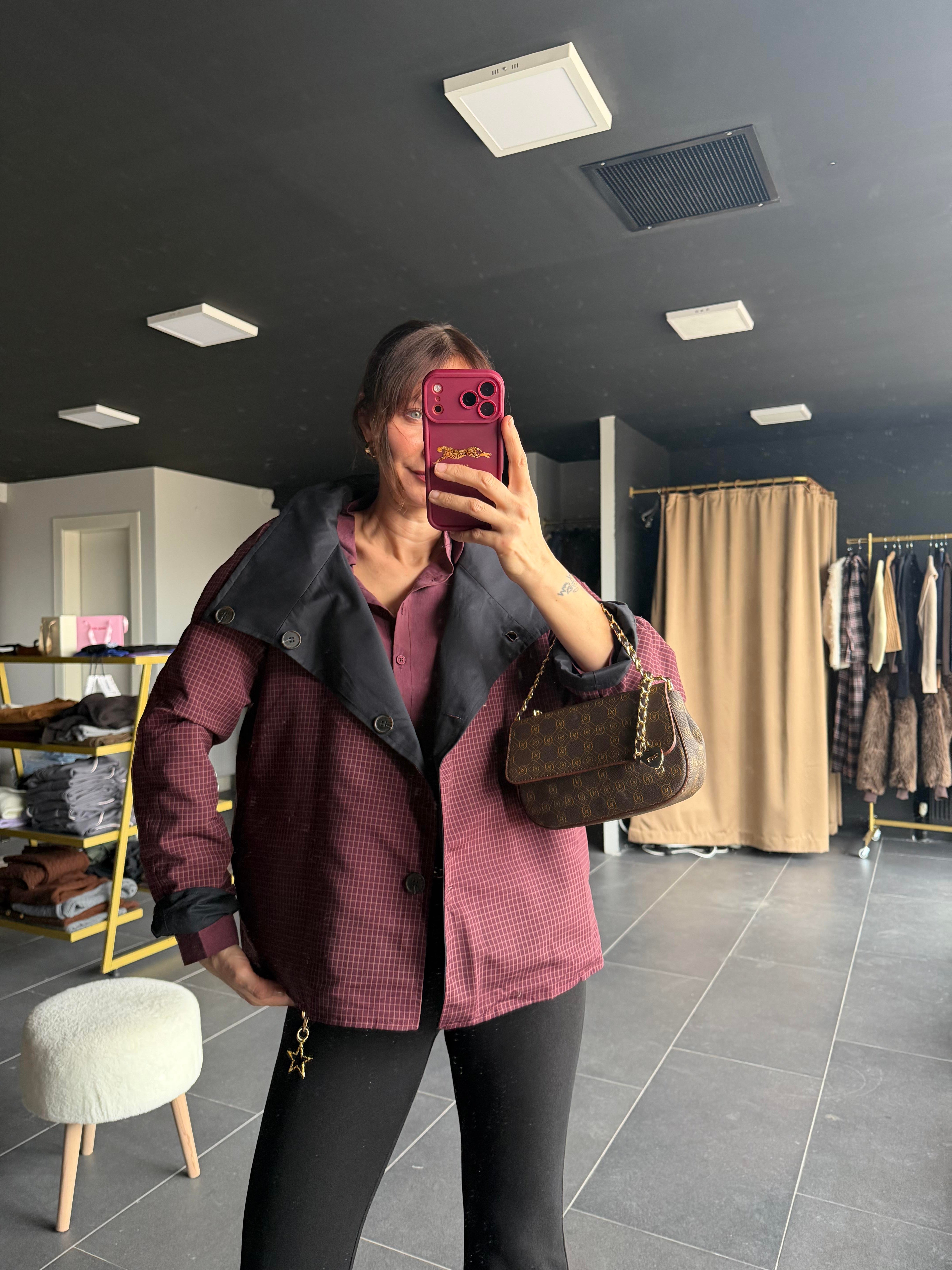 Marka Model Çift Taraflı Trenç